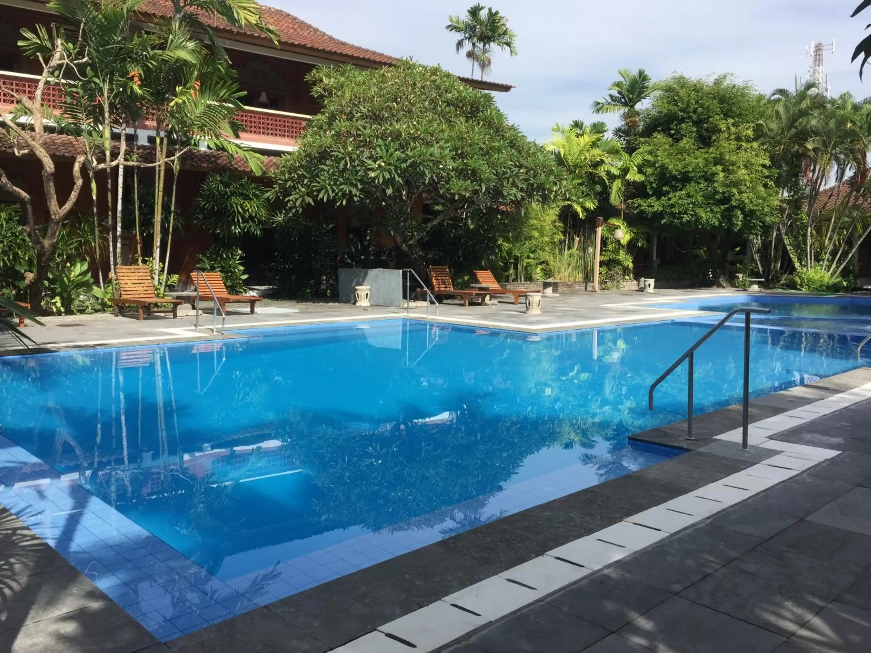 Summer, Swimming Pool in Bumi Ayu Bungalow Sanur