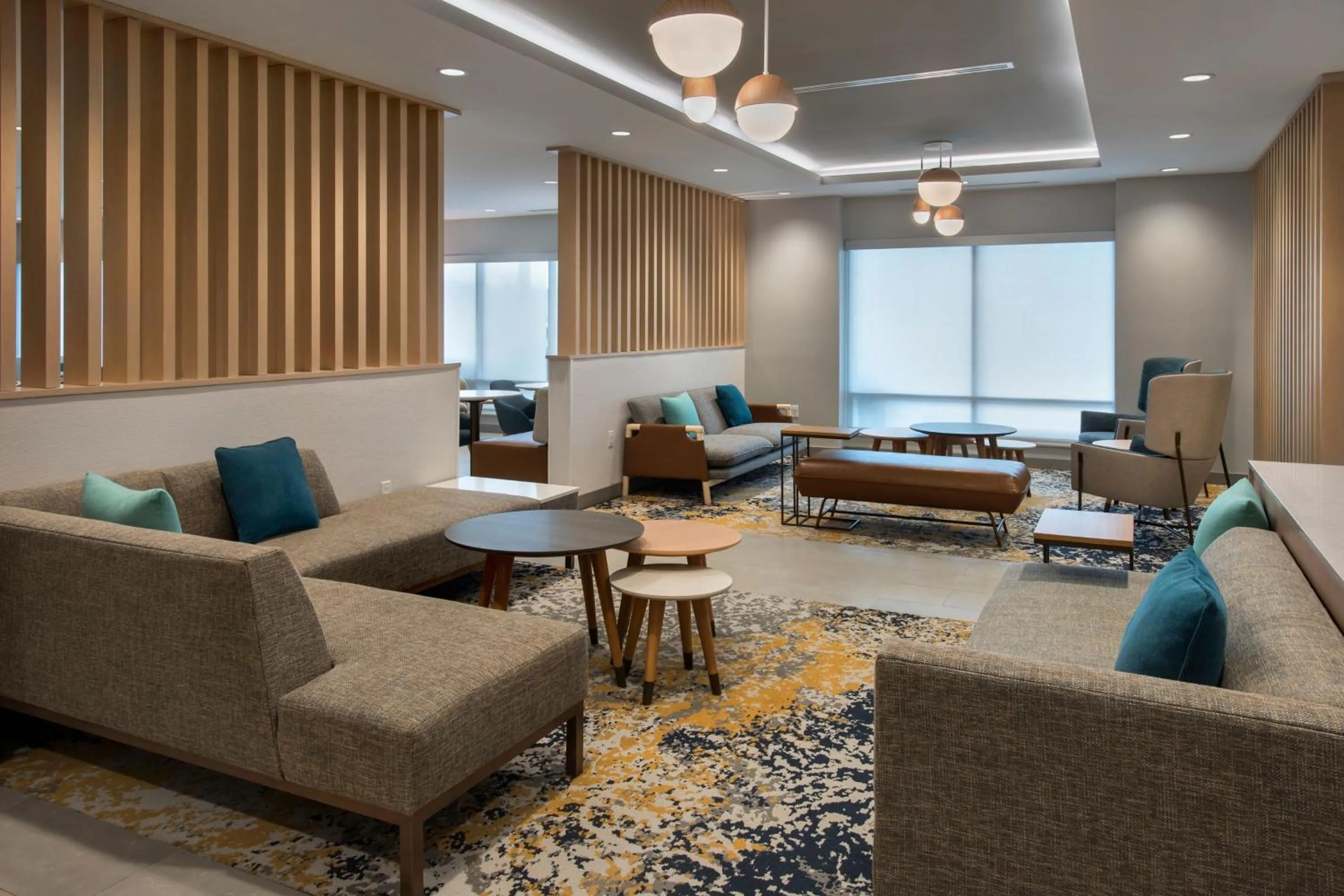 Lobby or reception in TownePlace Suites Portland Airport ME