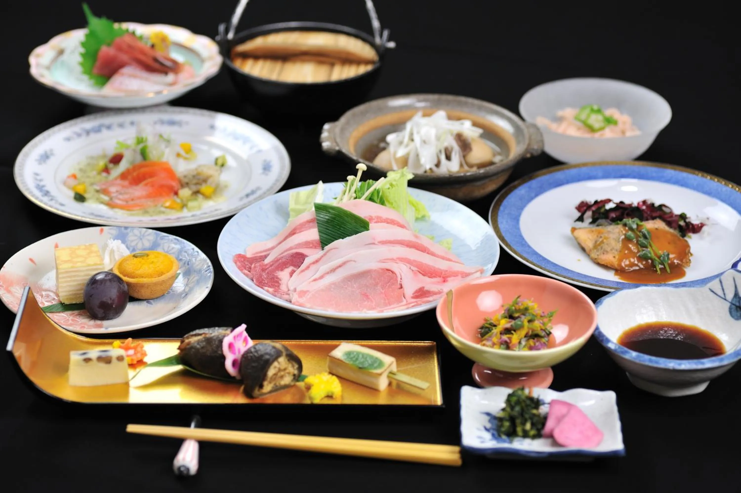 Food in Mogamitakayu Zenshichinoyu Ohira