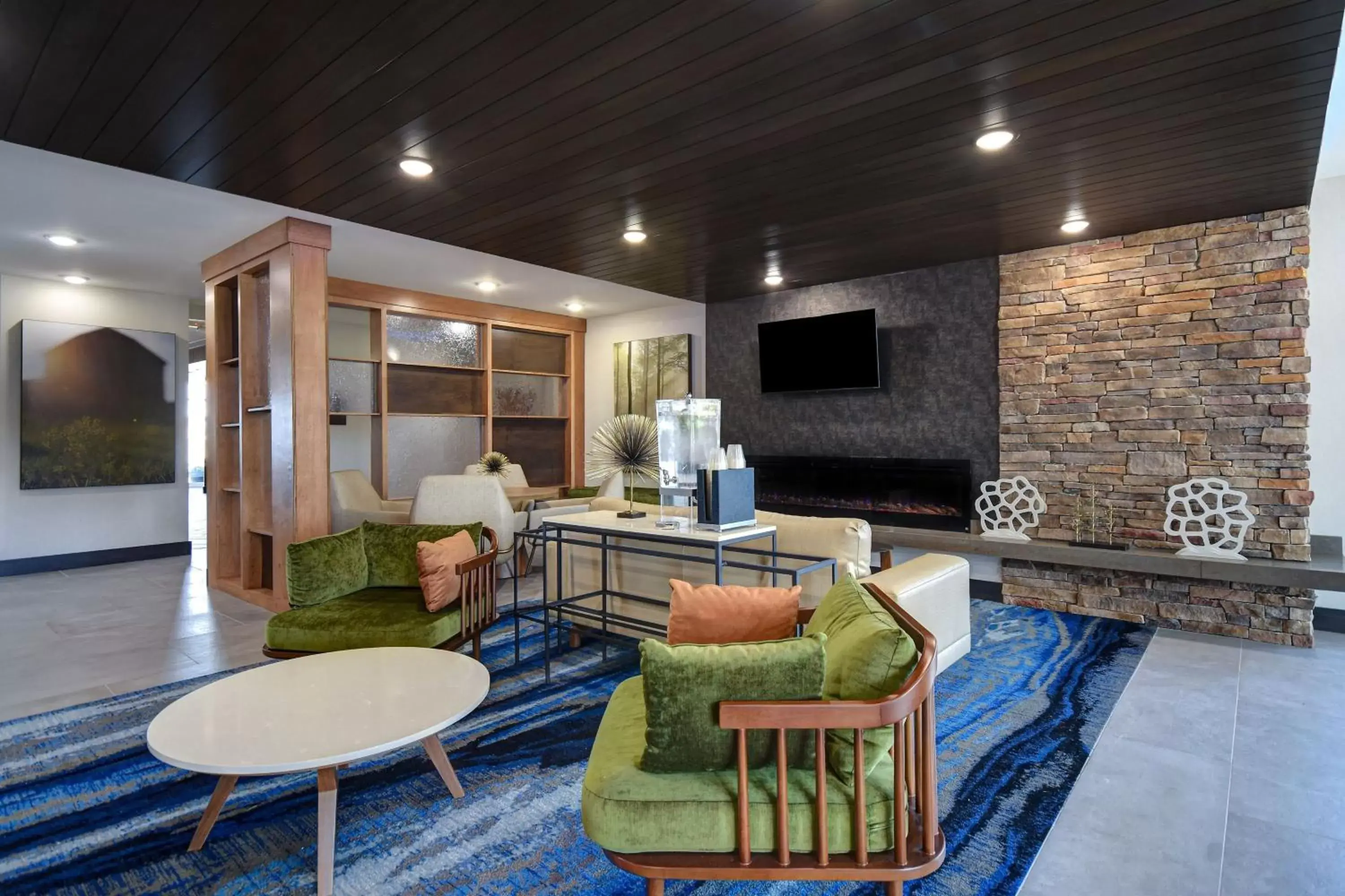 Lobby or reception, Seating Area in Fairfield by Marriott Inn & Suites Grand Rapids Wyoming