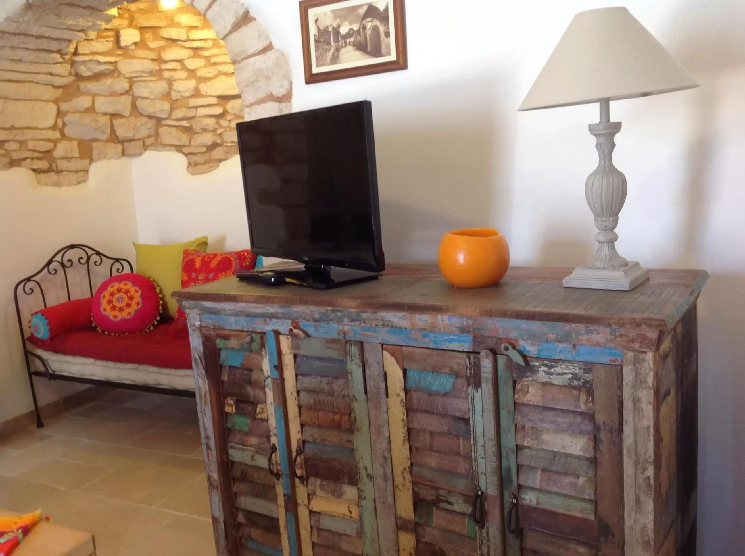 Decorative detail, TV/Entertainment Center in Tipico Resort