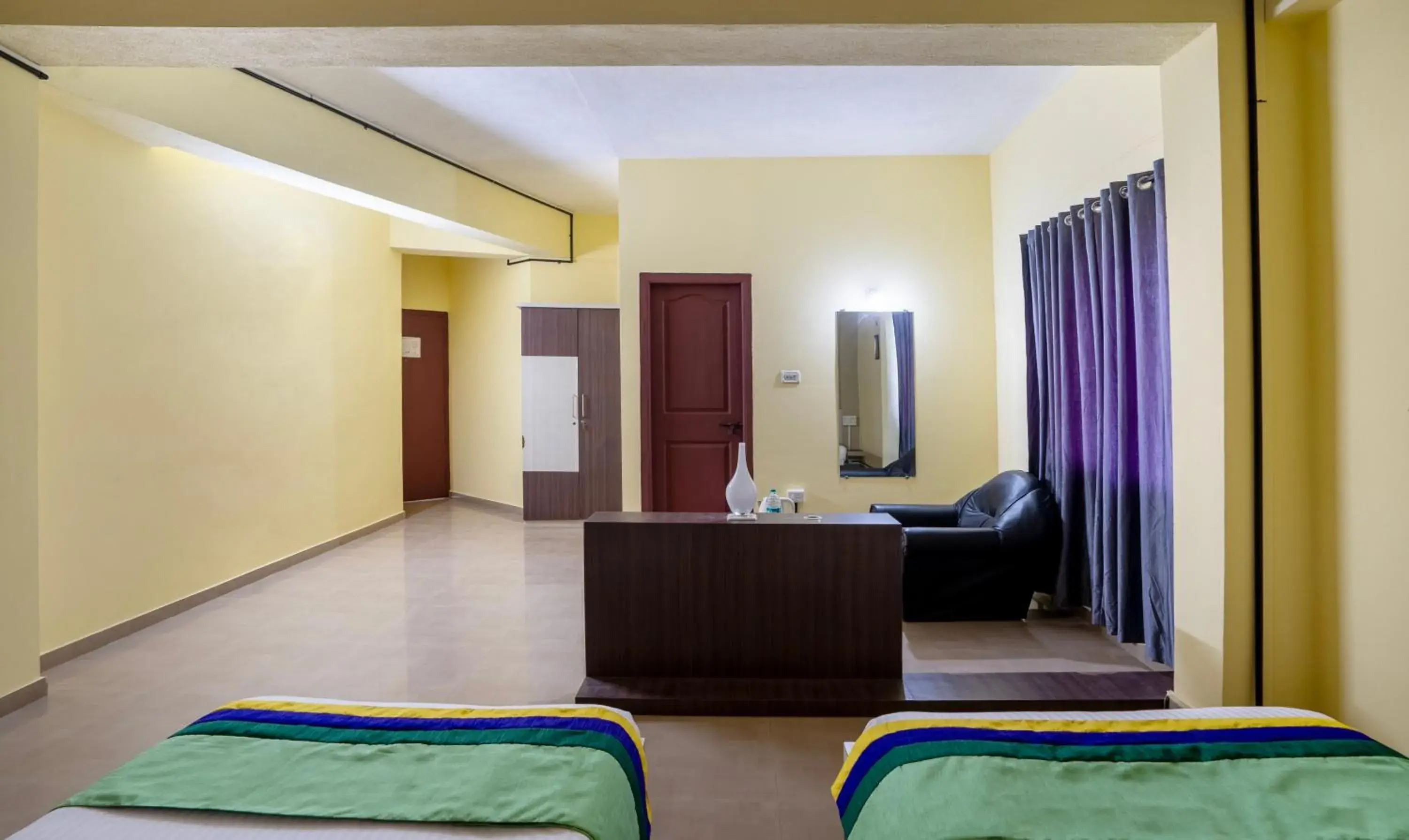 Bedroom, Seating Area in Hotel Vijaya Residency