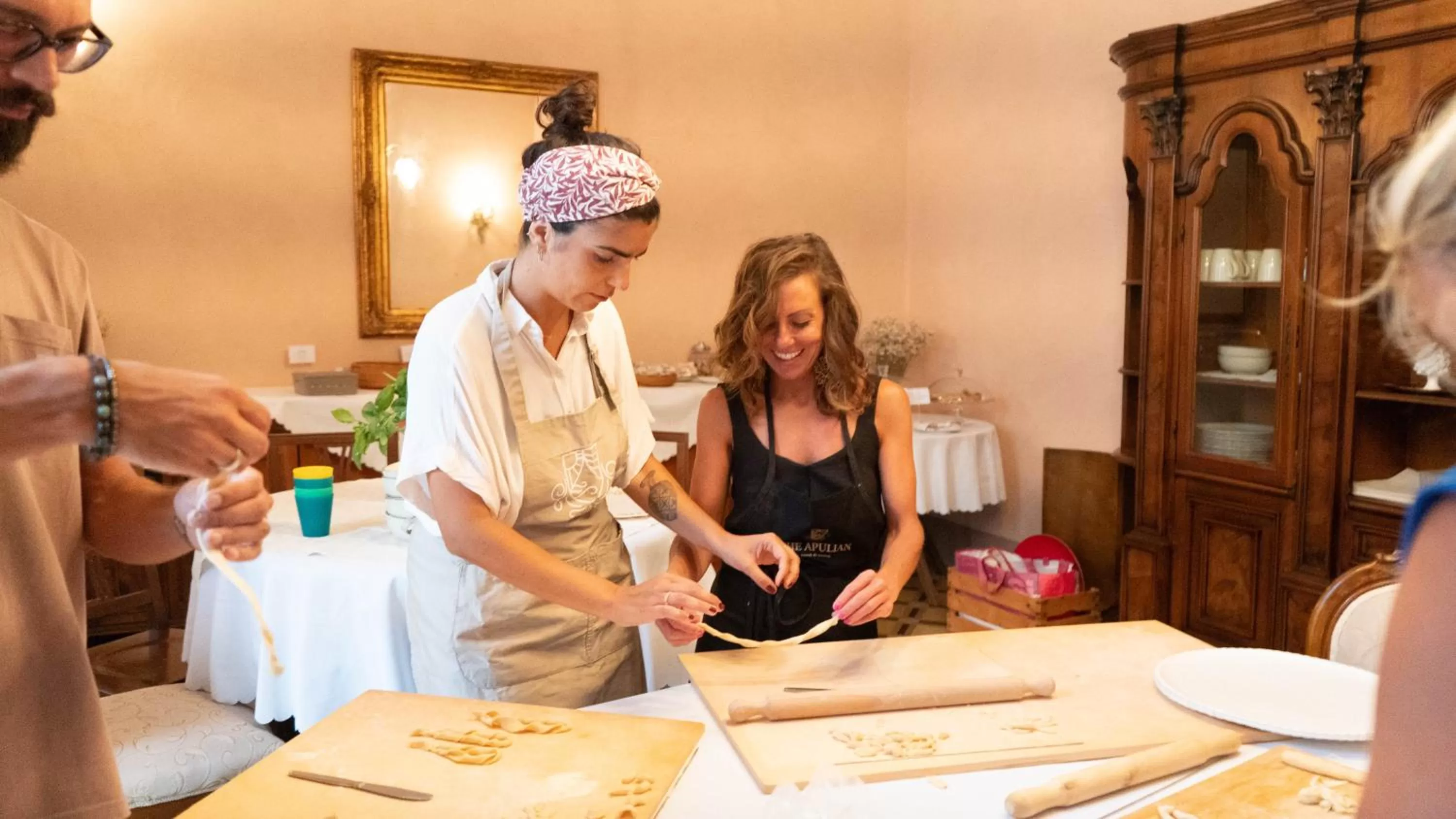 People in Palazzo Zacà