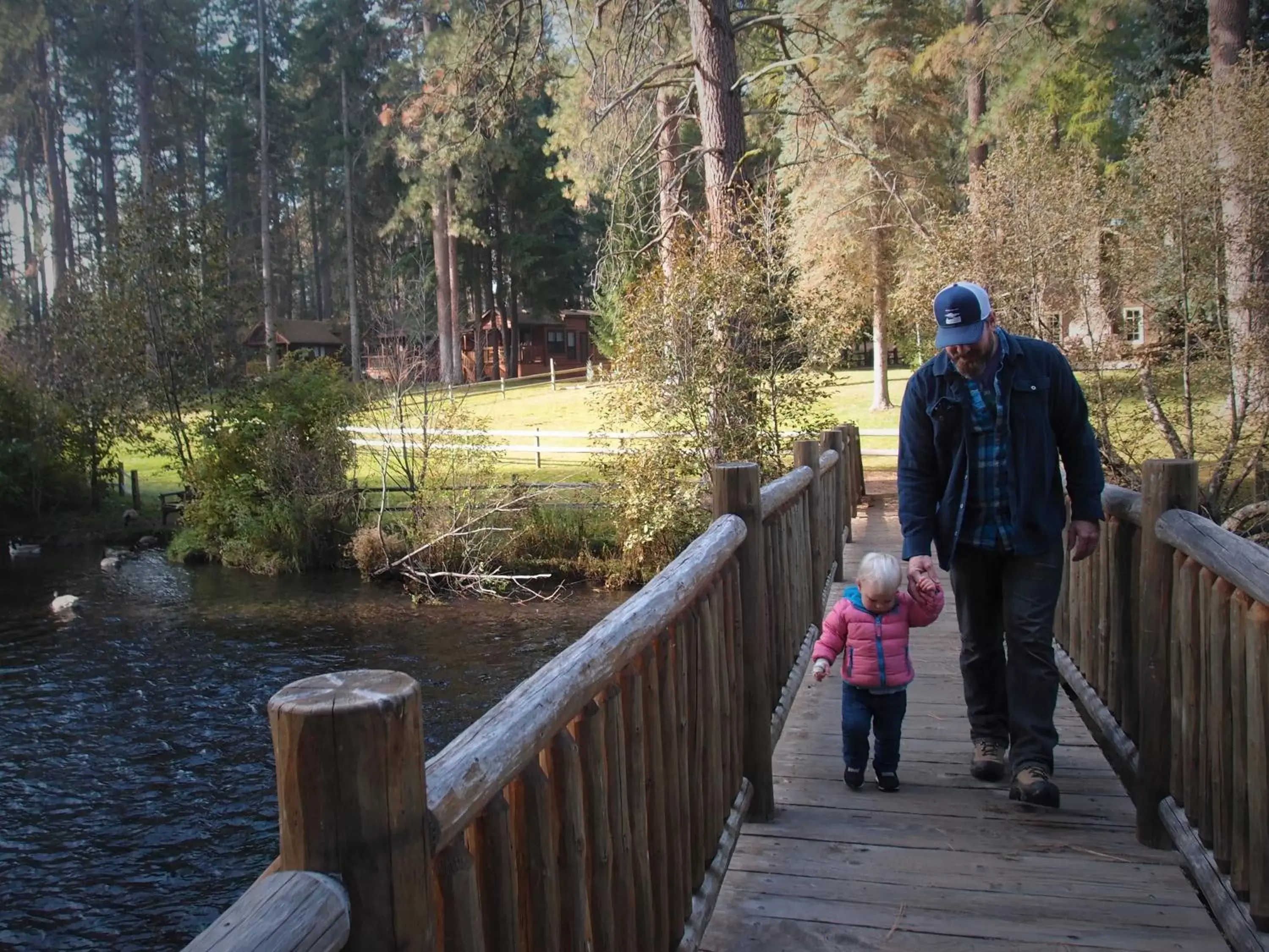 People in Cold Springs Resort