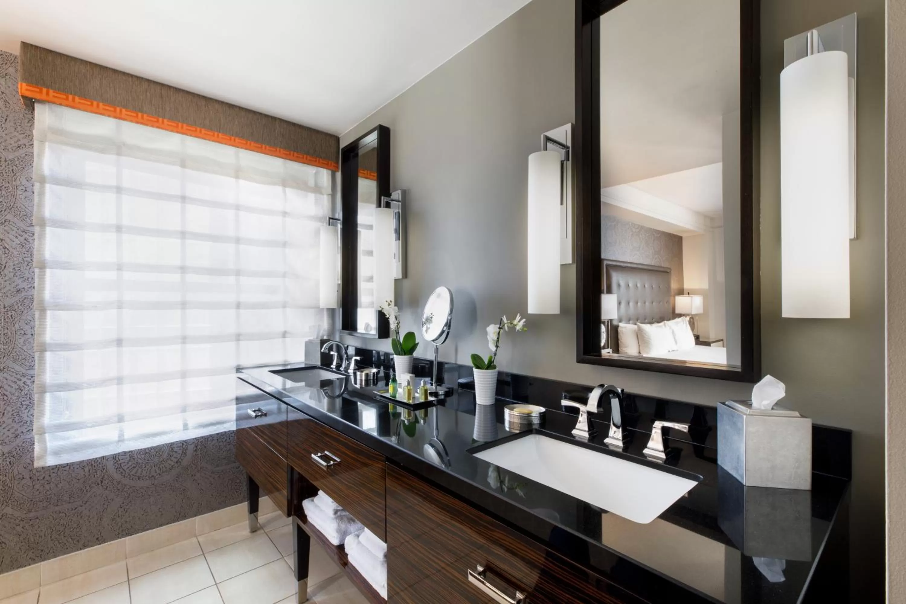 Bathroom in Colcord Hotel Oklahoma City, Curio Collection by Hilton