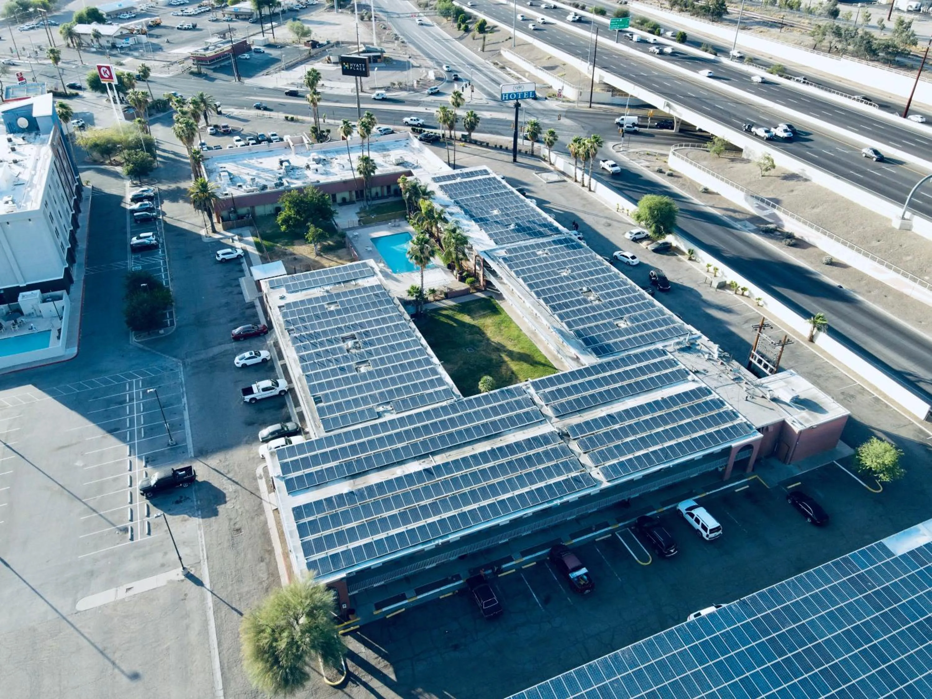 Bird's eye view in GLH Hotel