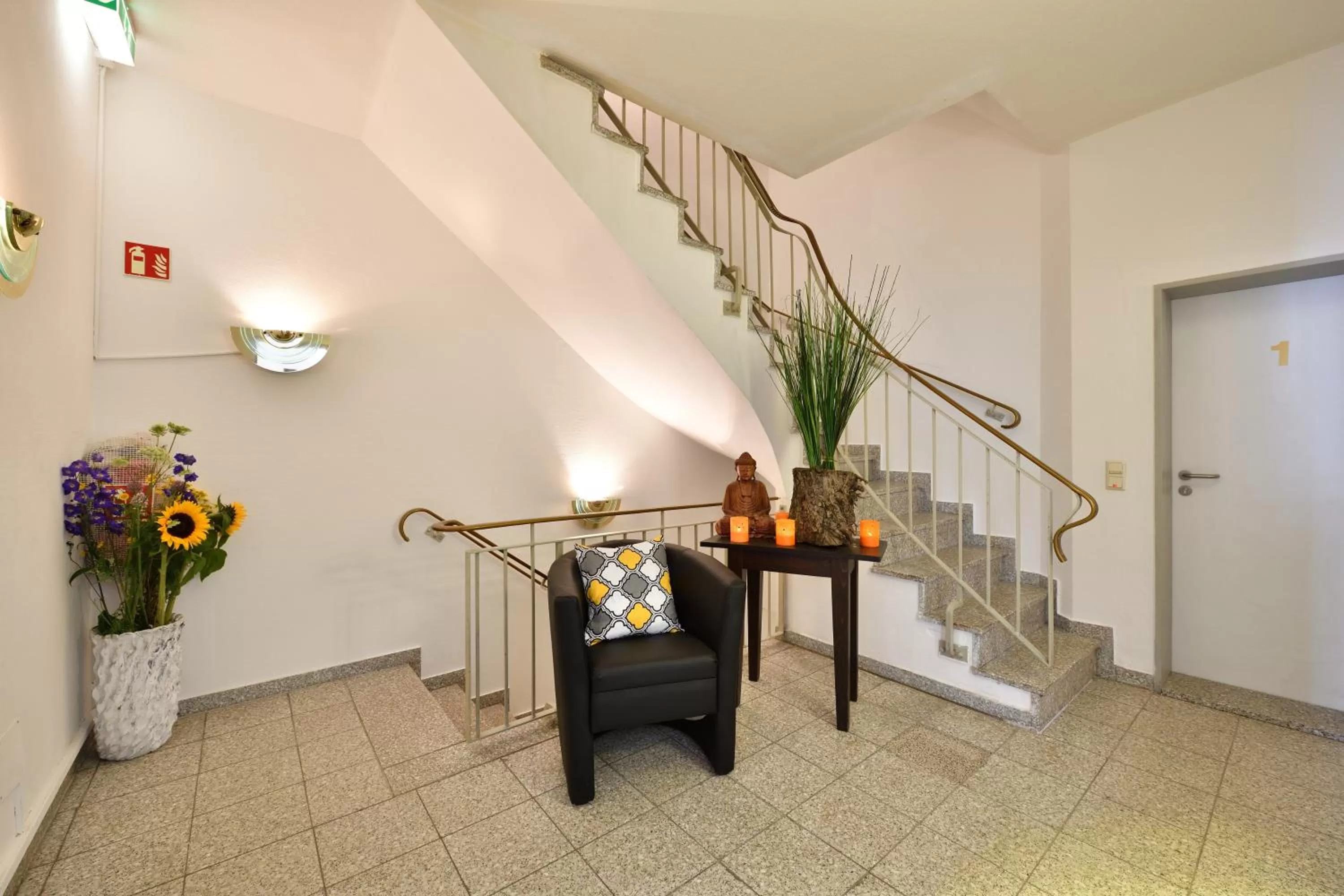 Lobby or reception in Ford Apartment Bremen City Center