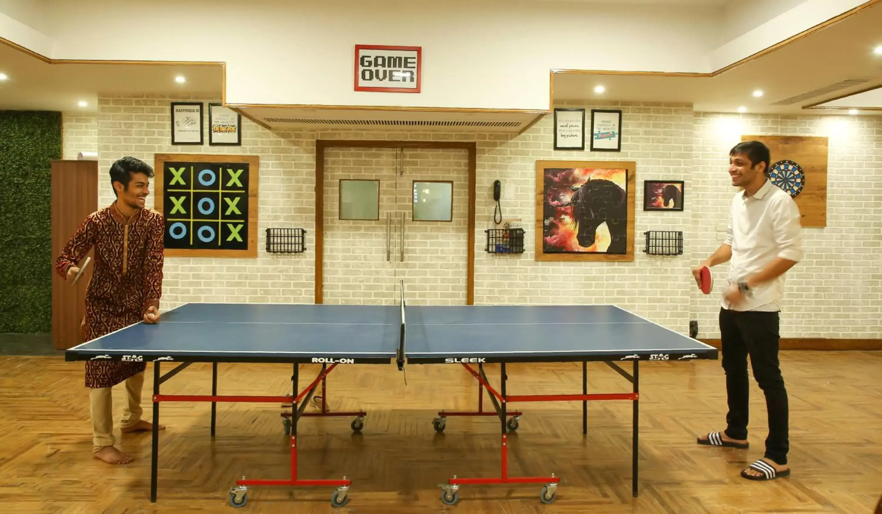 Game Room, Table Tennis in GANGA KINARE- A Riverside Boutique Resort, Rishikesh
