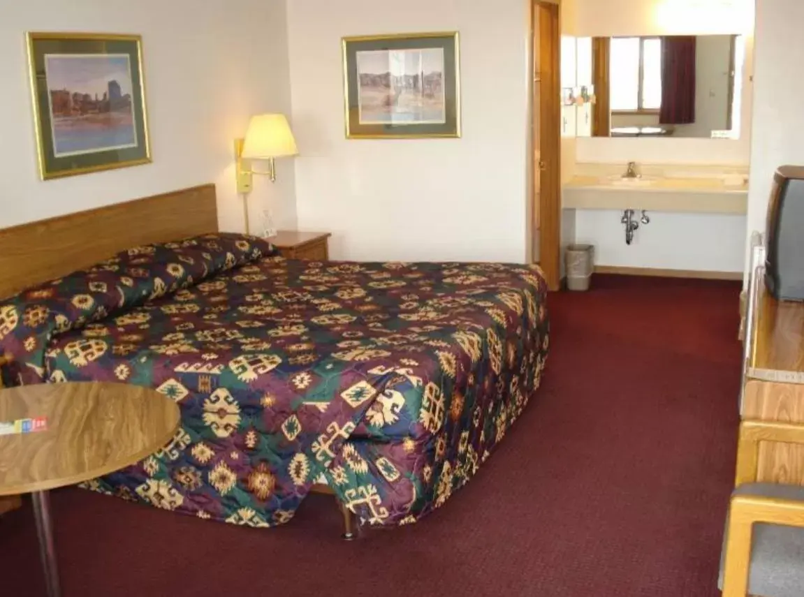Bed in Yorkshire Motel