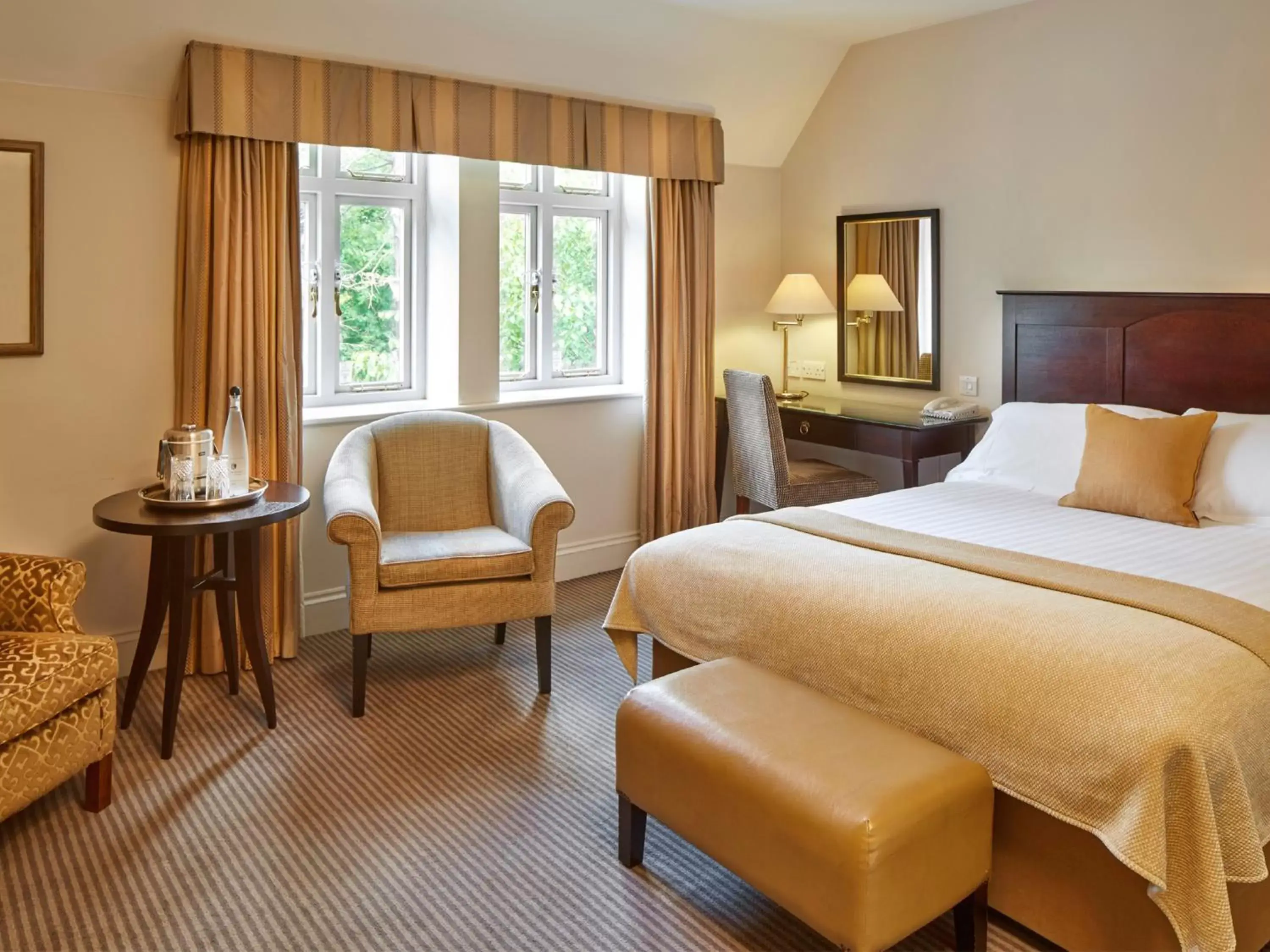 Bedroom, Bed in Macdonald Frimley Hall Hotel & Spa Bedroom, Bed in Macdonald Frimley Hall Hotel & Spa
