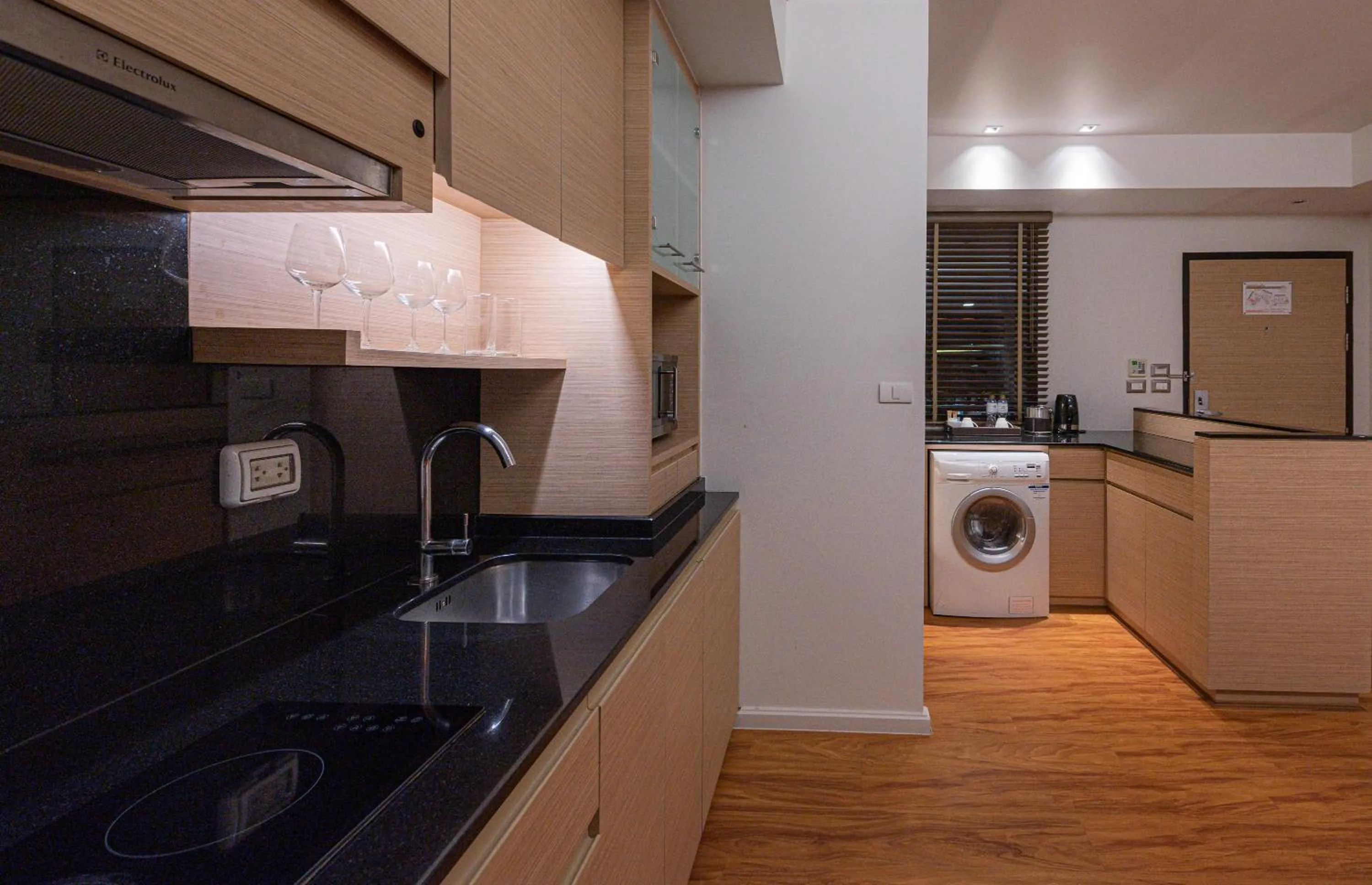 kitchen in Summit Windmill Golf Suite Hotel at Suvarnabhumi