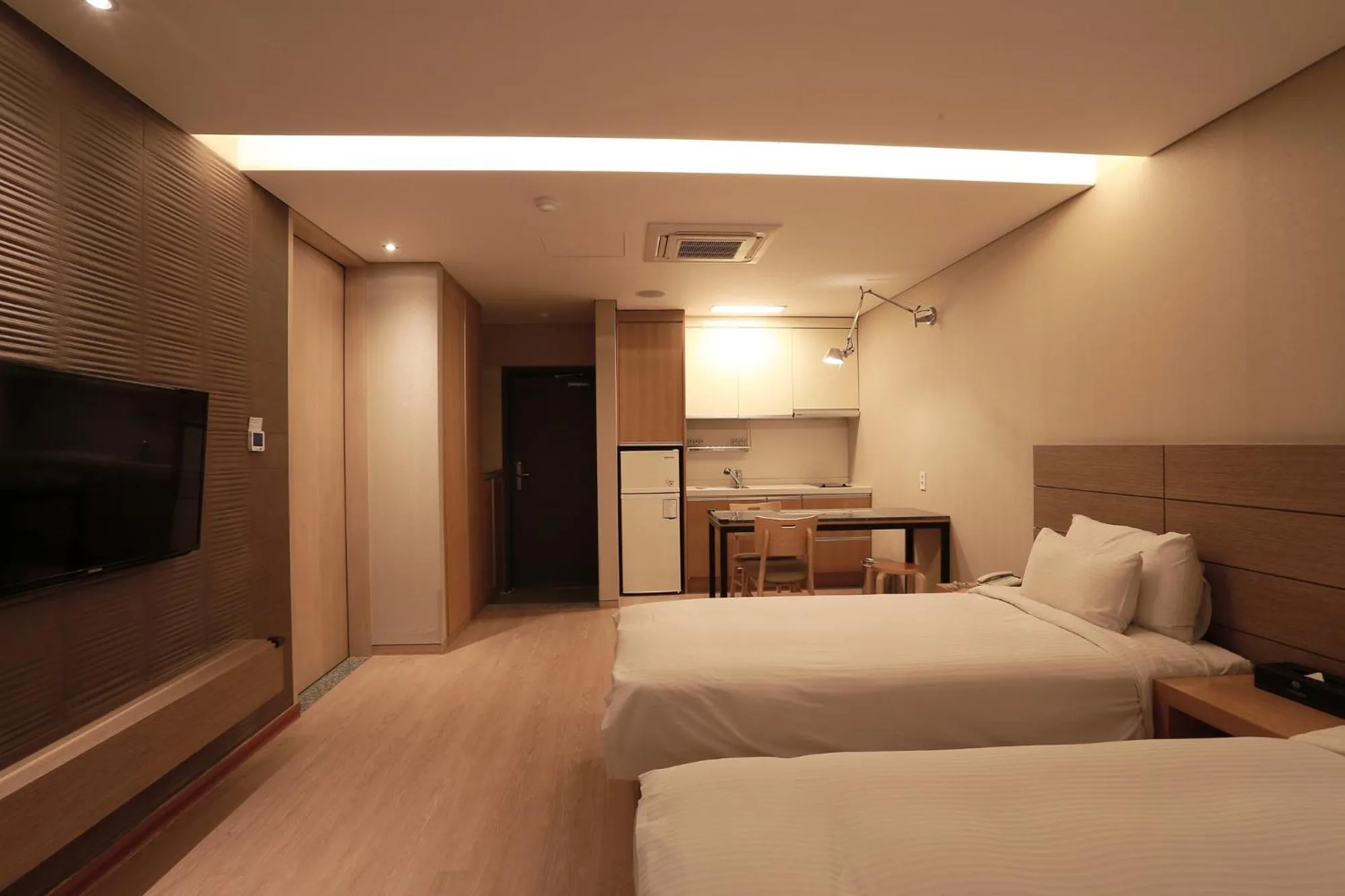 Bed in Y Resort Jeju