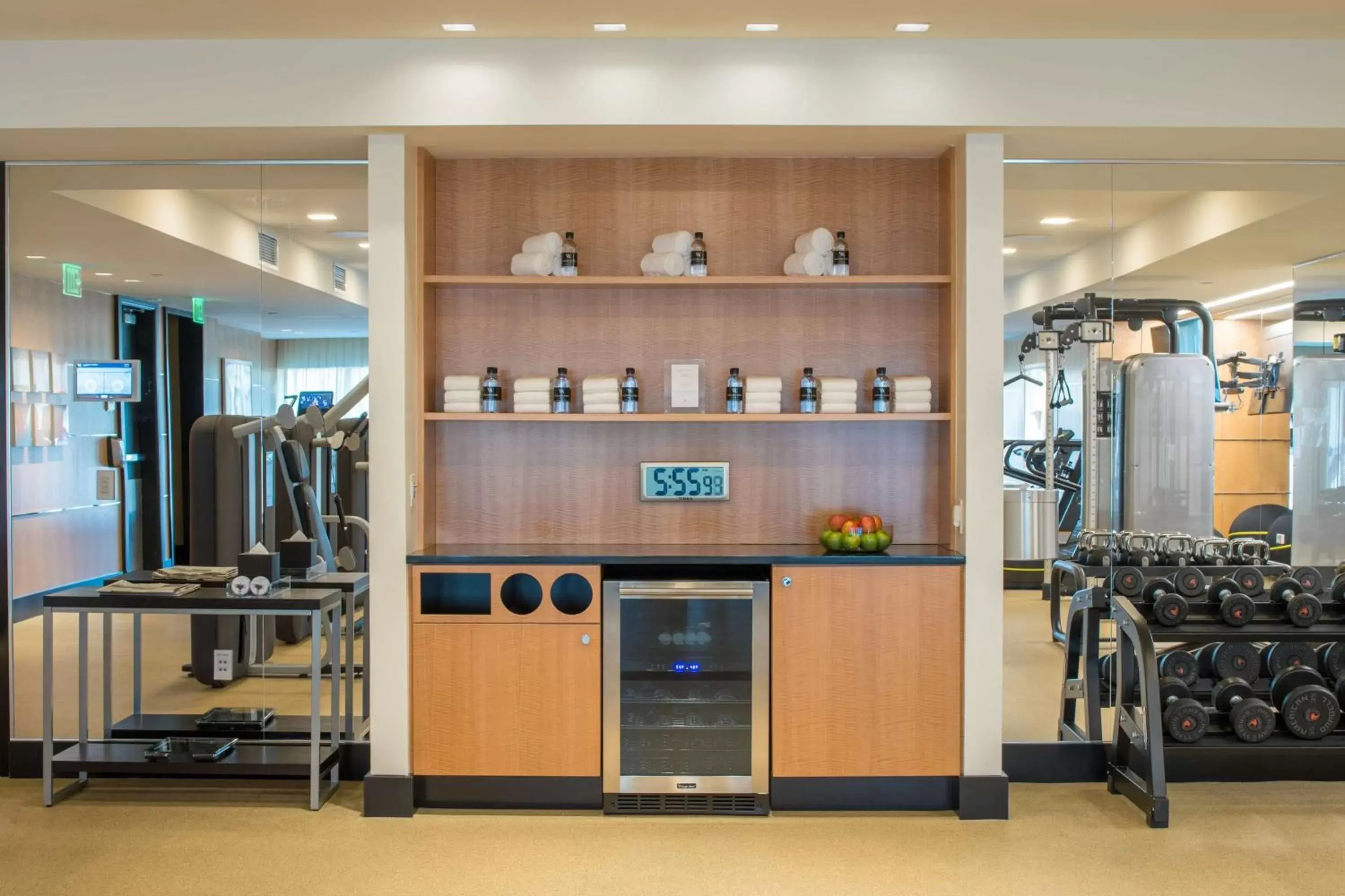 Fitness centre/facilities in Waldorf Astoria Beverly Hills