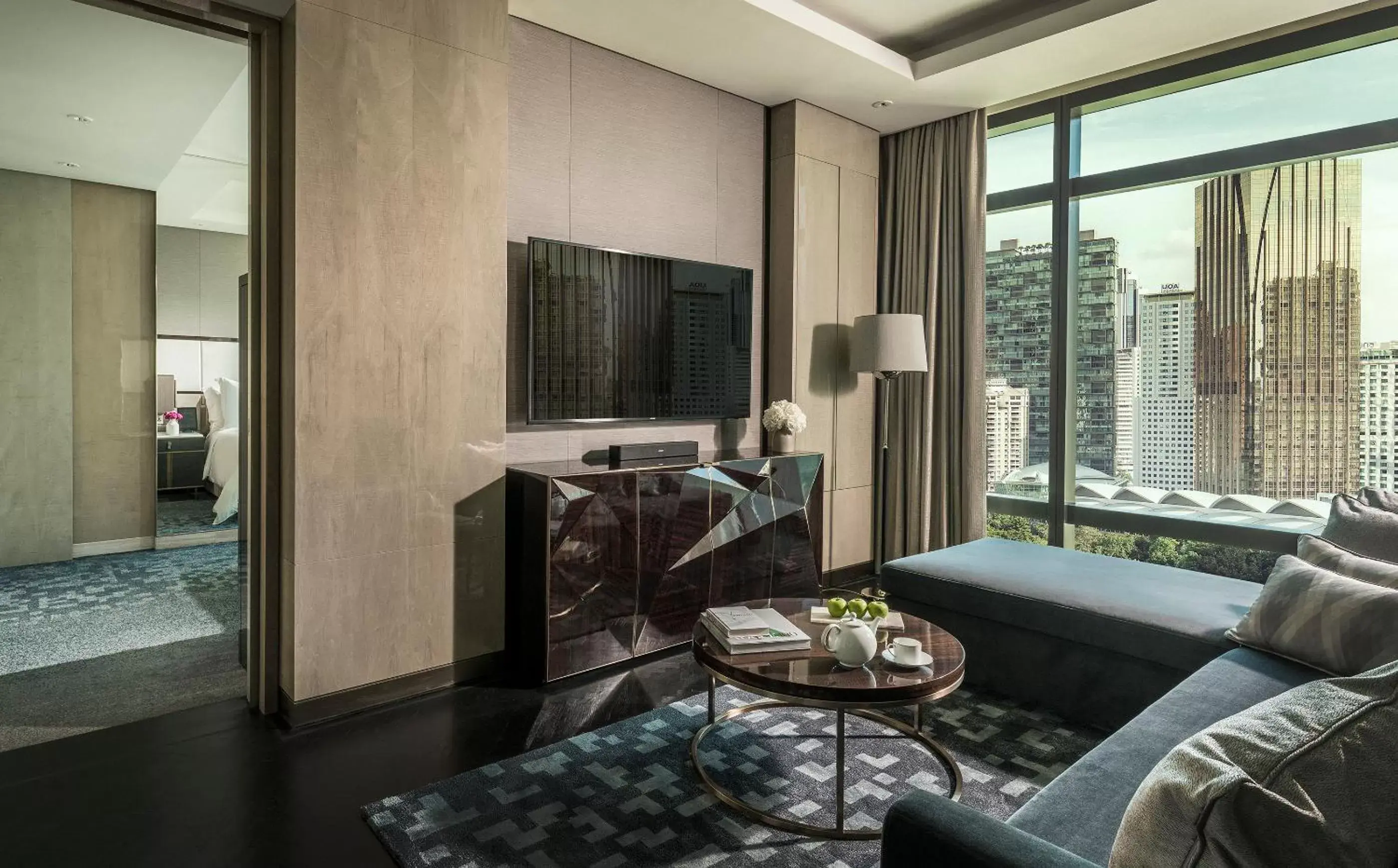 Living room in Four Seasons Hotel Kuala Lumpur