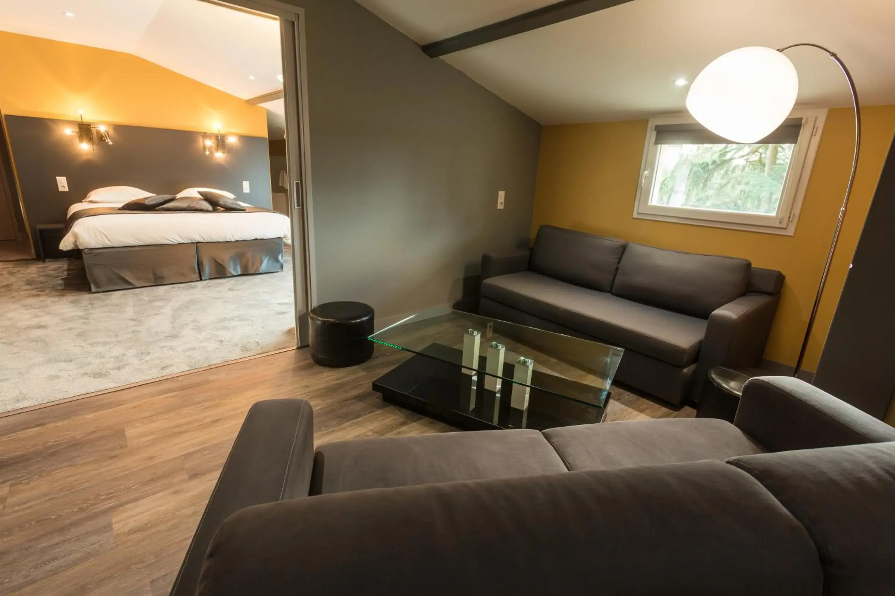 Bedroom, Seating Area in Hotel Château de la Barbinière