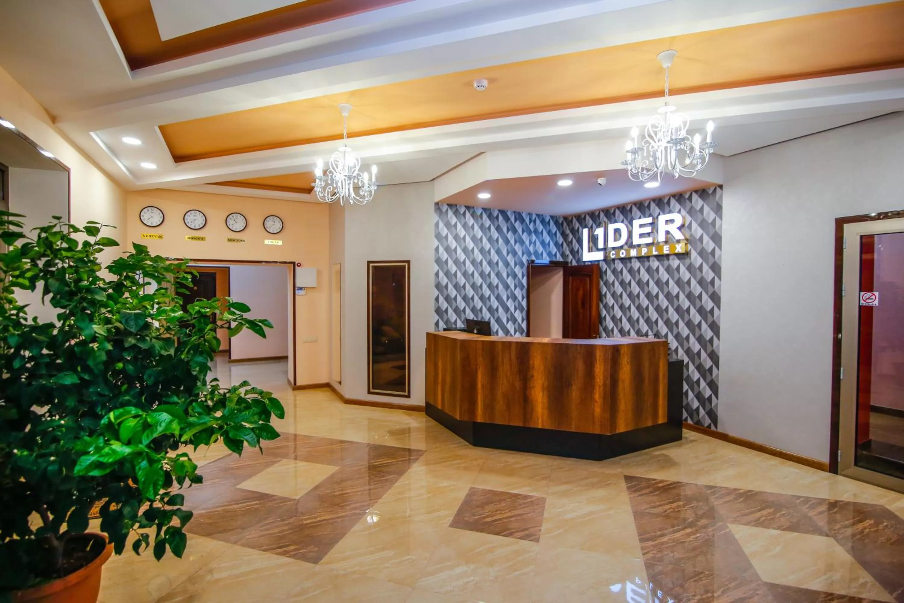 Lobby/Reception in Hotel Lider Complex