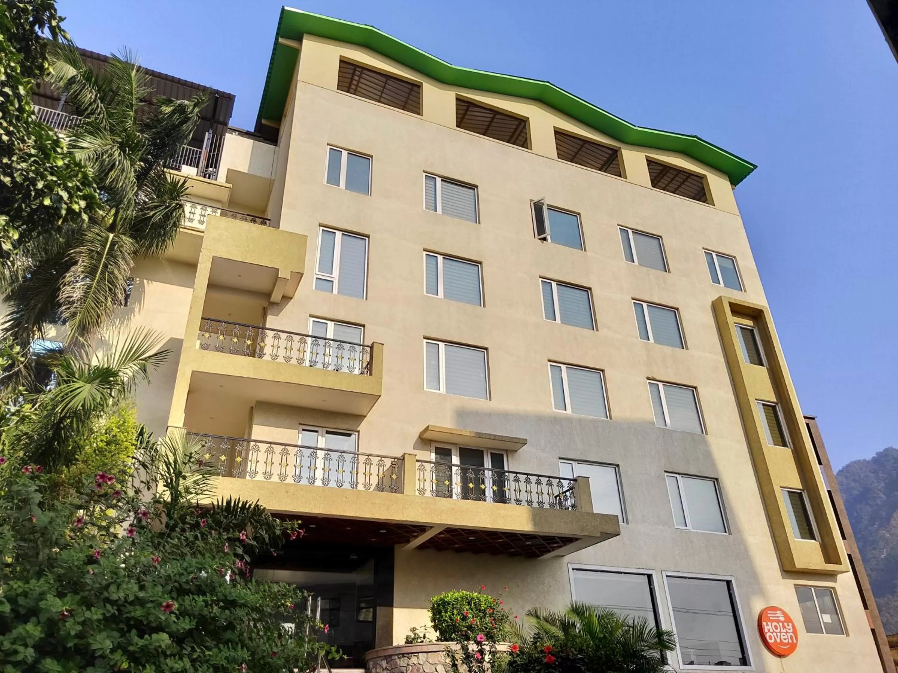 Facade/entrance in Holy River Hotel