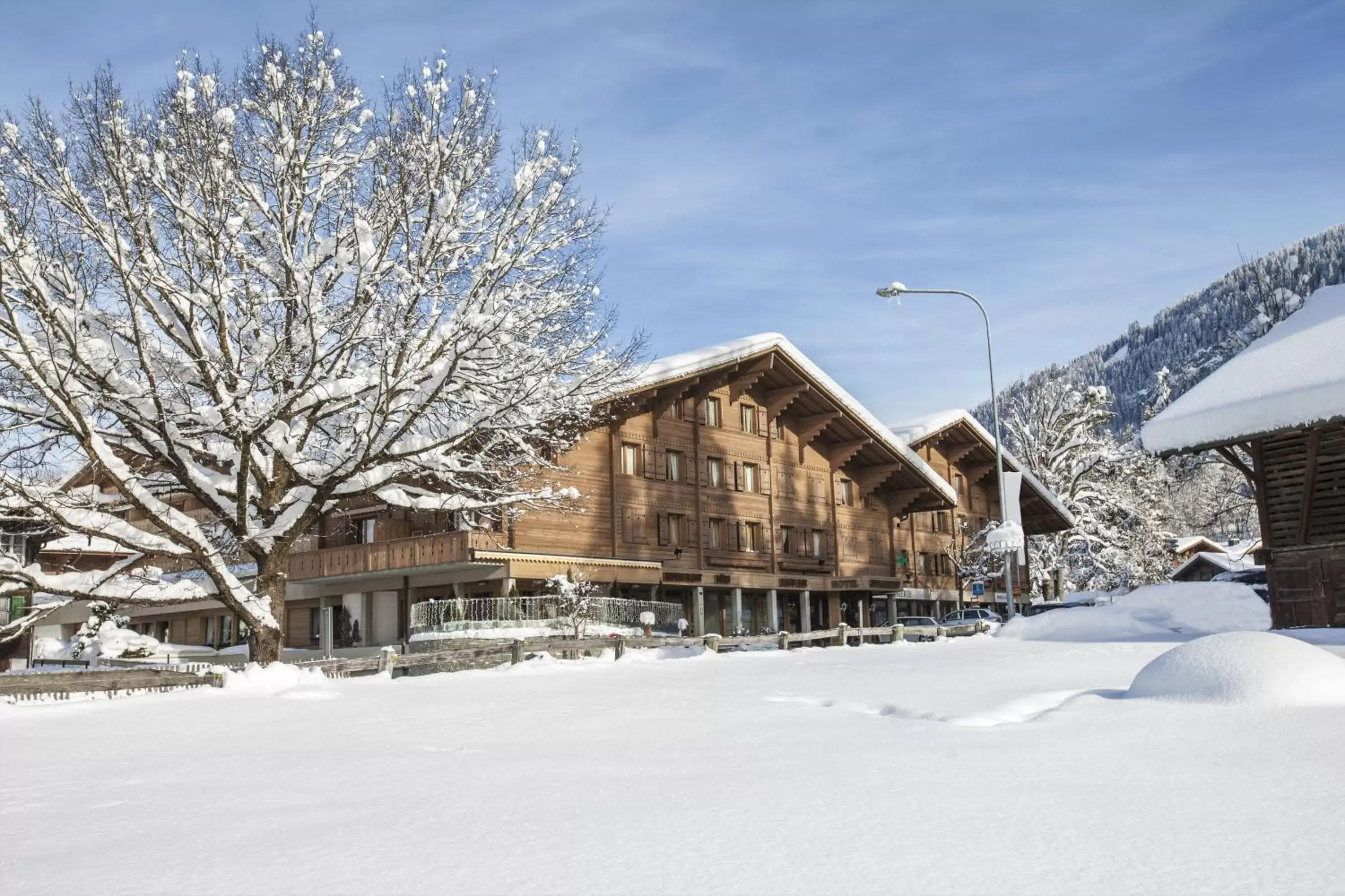 Property building, Winter in Gstaaderhof - Active & Relax Hotel