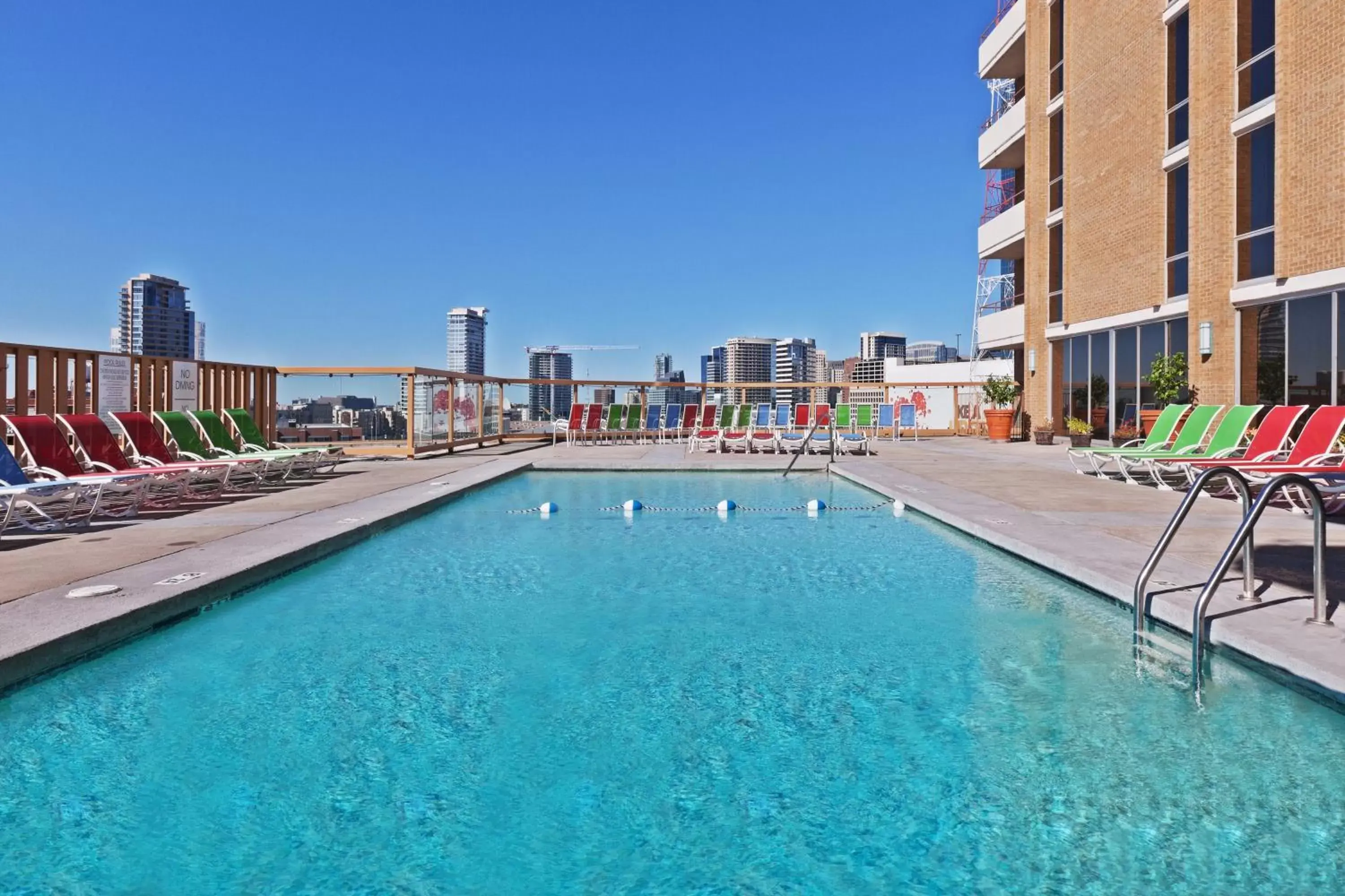Swimming Pool in Crowne Plaza Hotel Dallas Downtown, an IHG Hotel