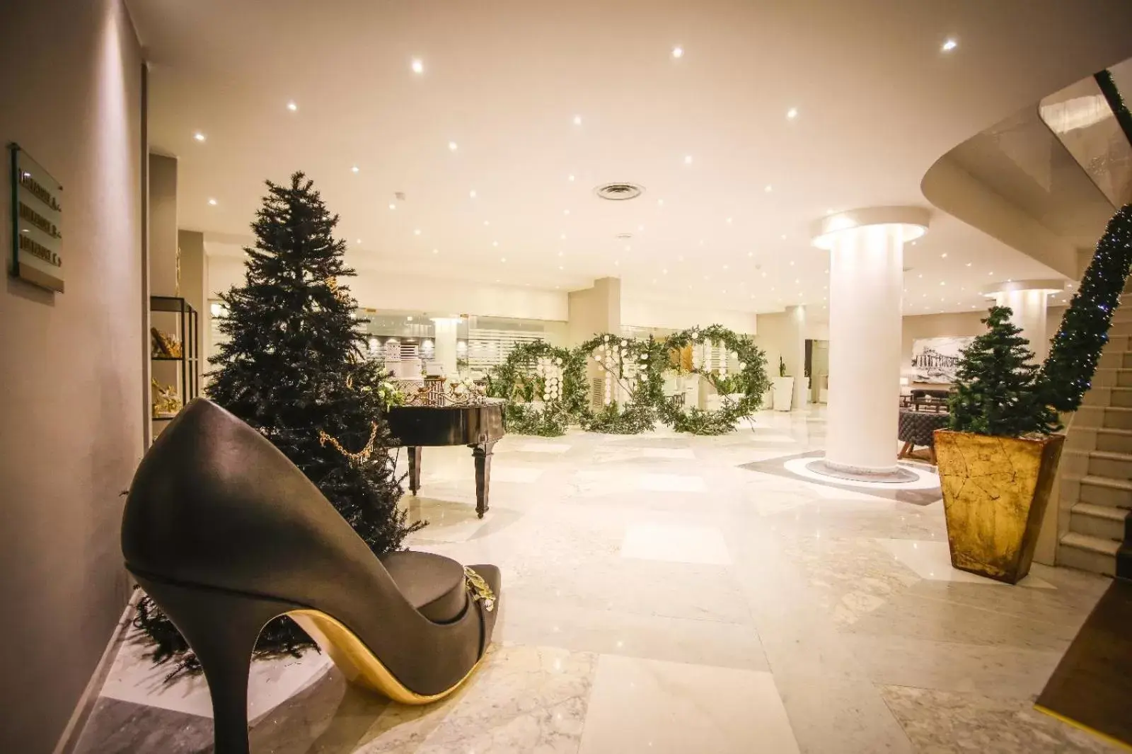Lobby or reception, Lobby/Reception in Mec Paestum Hotel