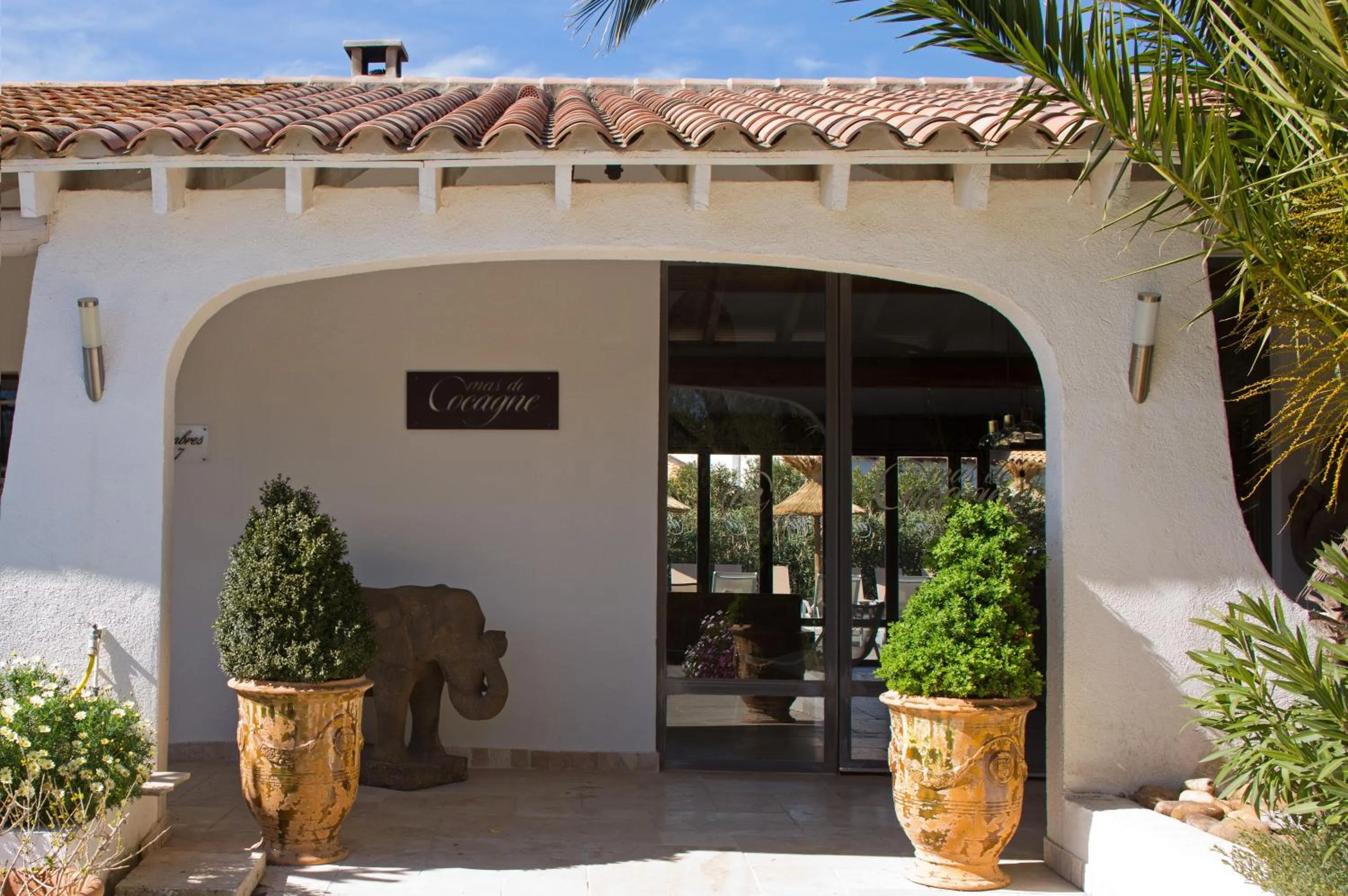 Facade/entrance in Le Mas de Cocagne