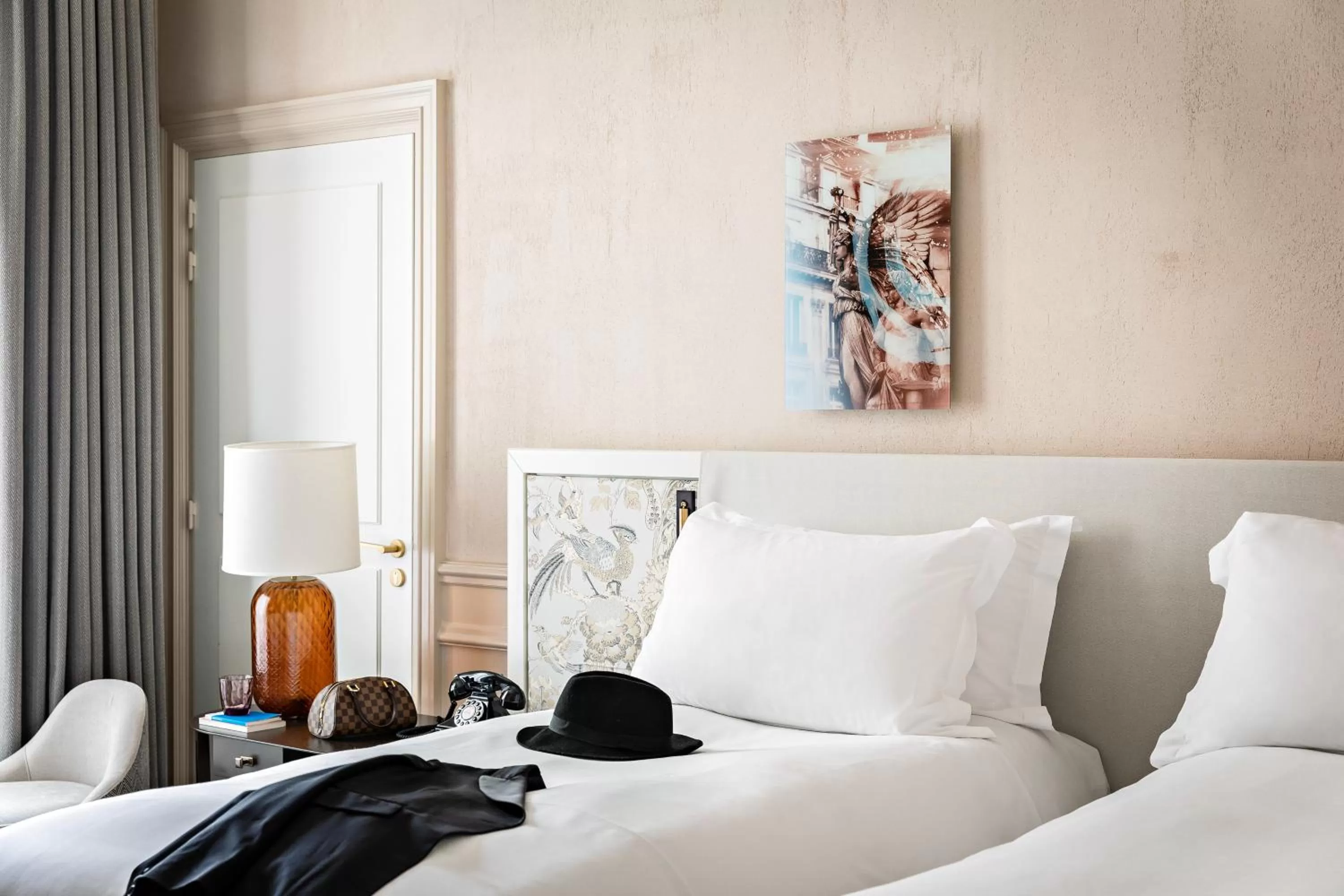 Photo of the whole room, Bed in Sofitel Le Scribe Paris Opera