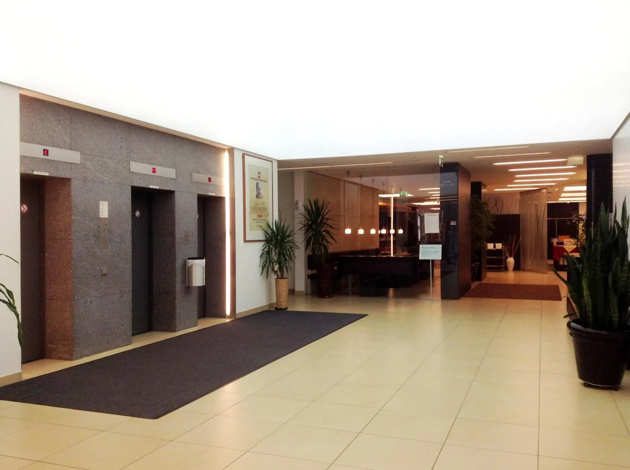 Lobby or reception in Hotel Sommerhaus Linz
