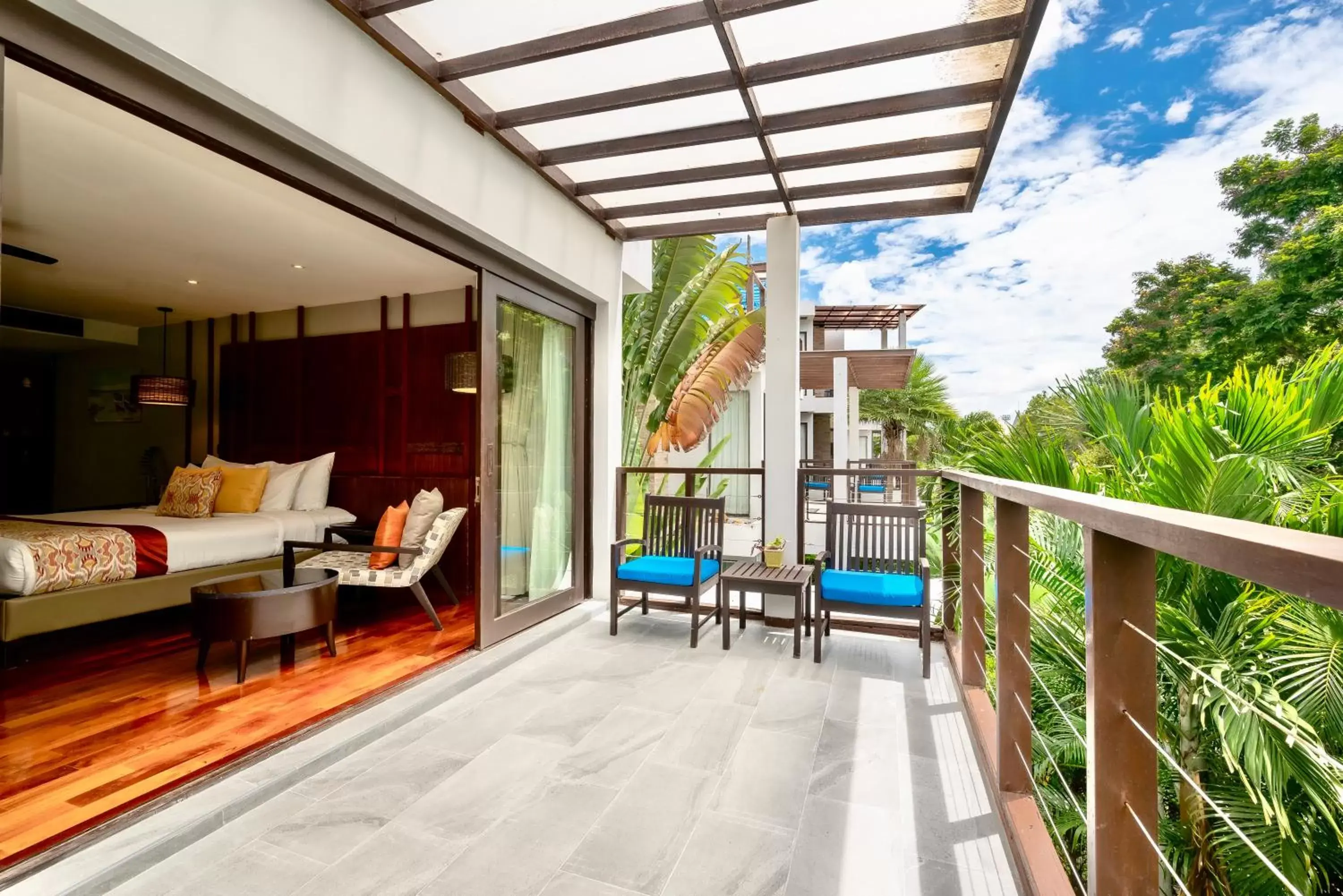 Balcony/Terrace in The Rock Hua Hin Beachfront Spa Resort - SHA Plus
