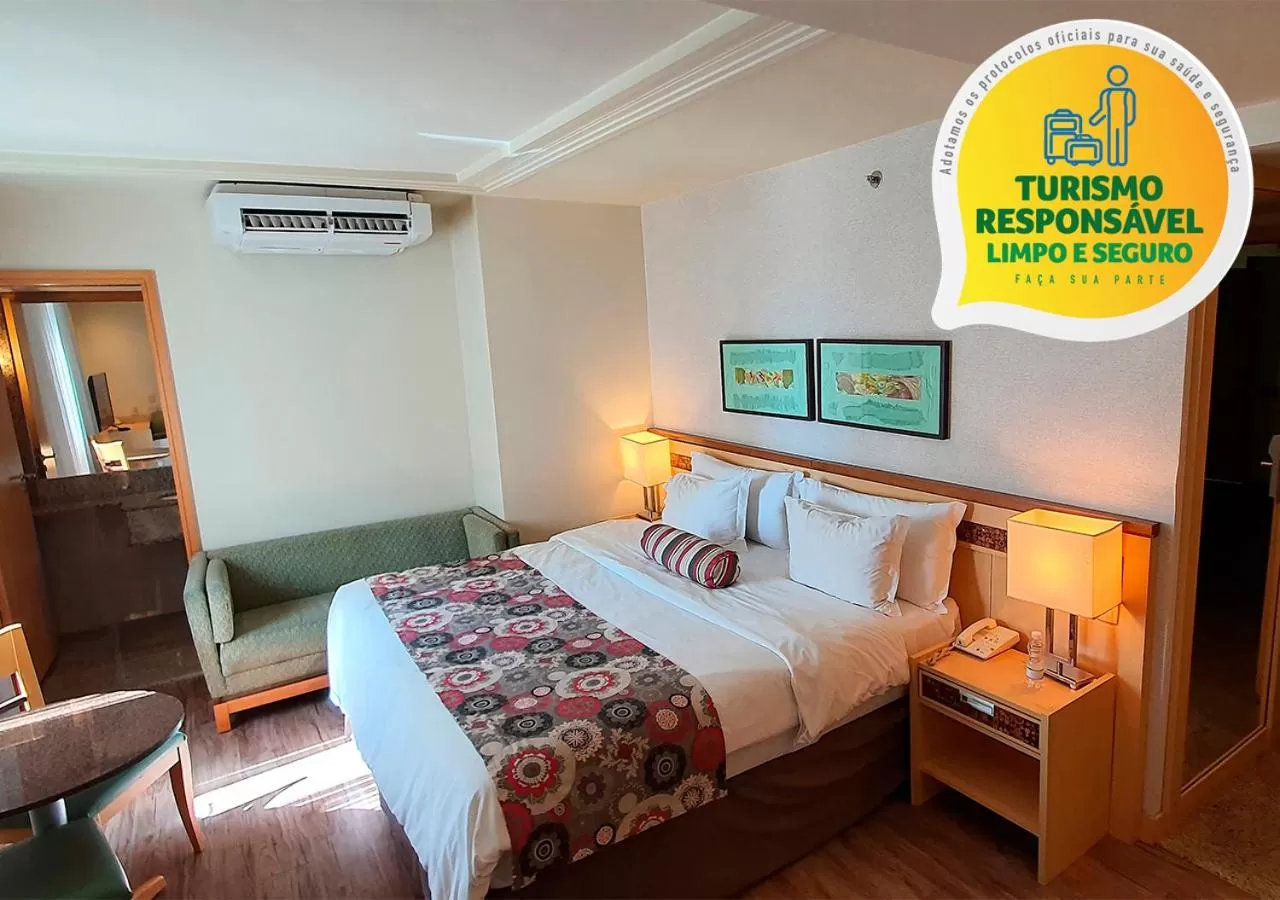 Photo of the whole room, Bed in Lets Idea Brasília Hotel