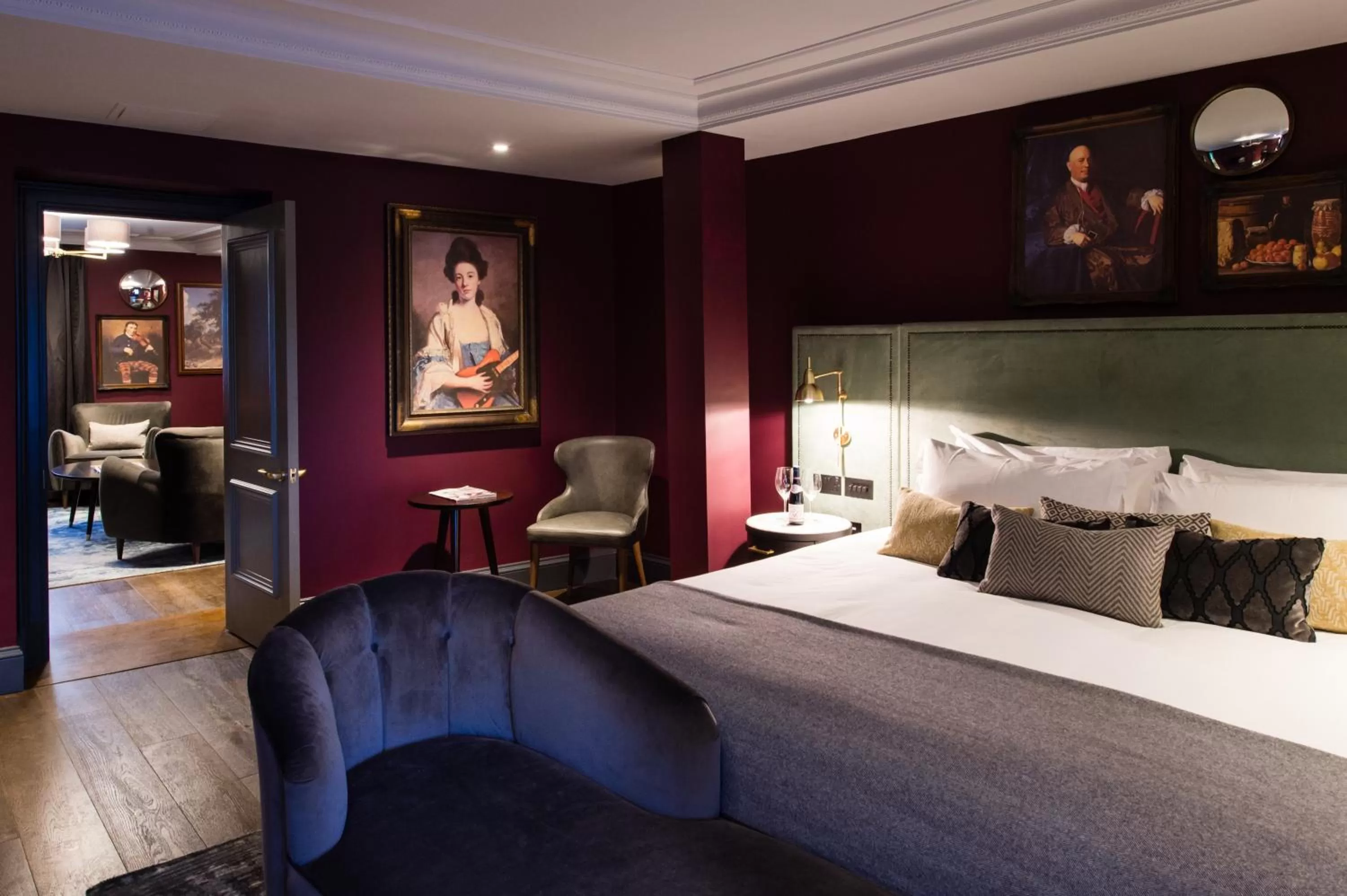Bedroom, Bed in Avon Gorge by Hotel du Vin