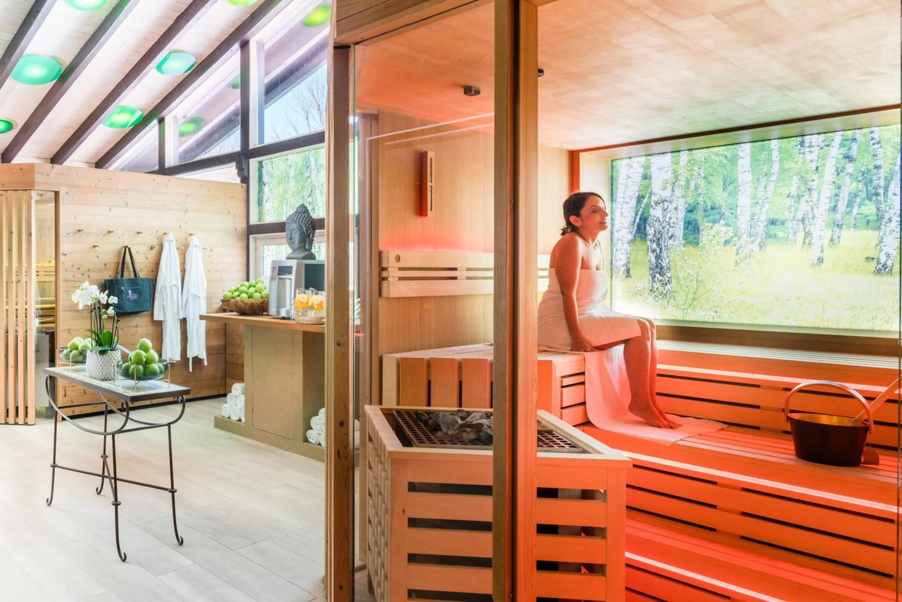 Sauna in Alpin & Wellness Resort Ludwig Royal