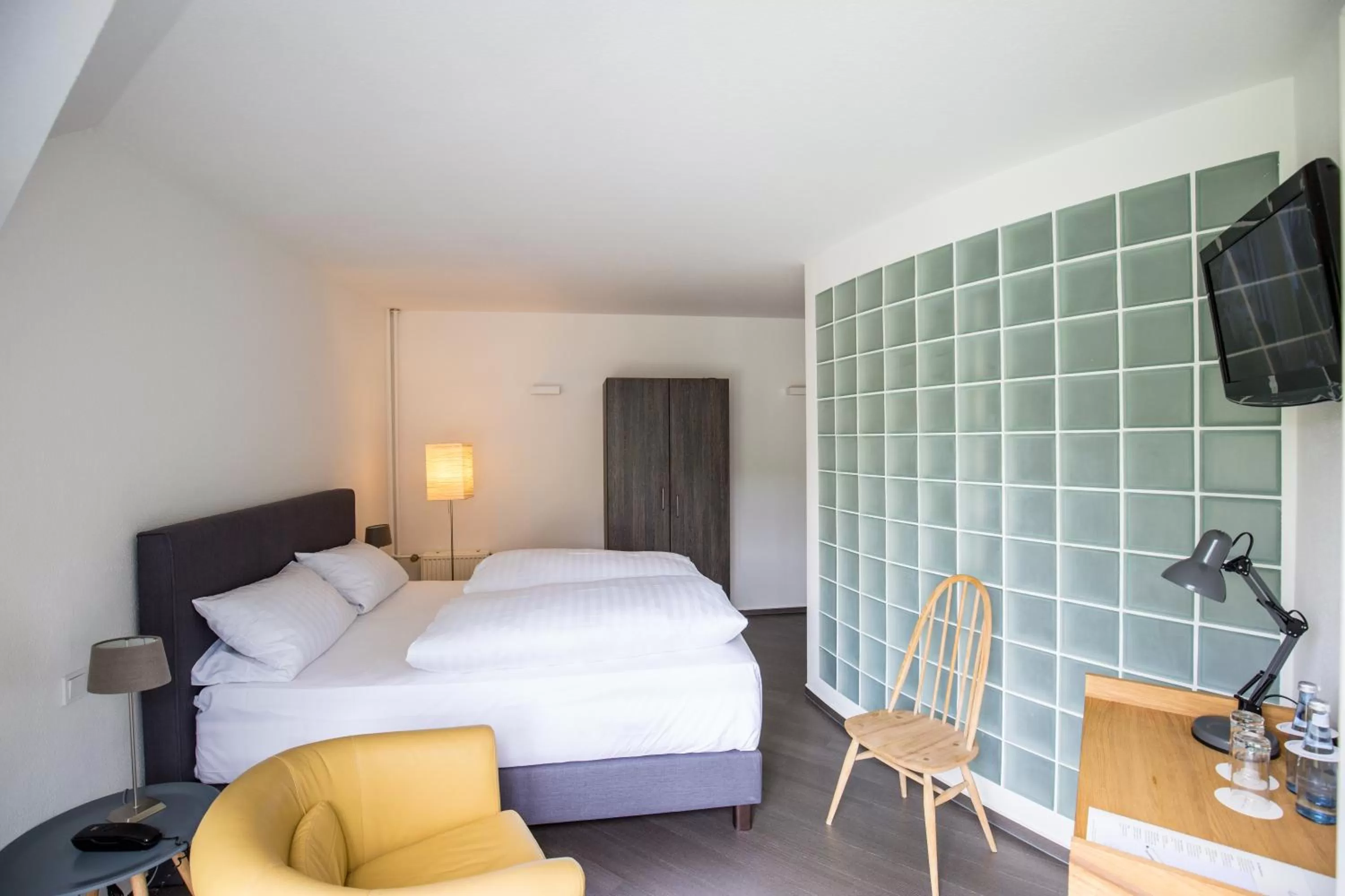 Photo of the whole room, Bed in Wald & Golfhotel Lottental