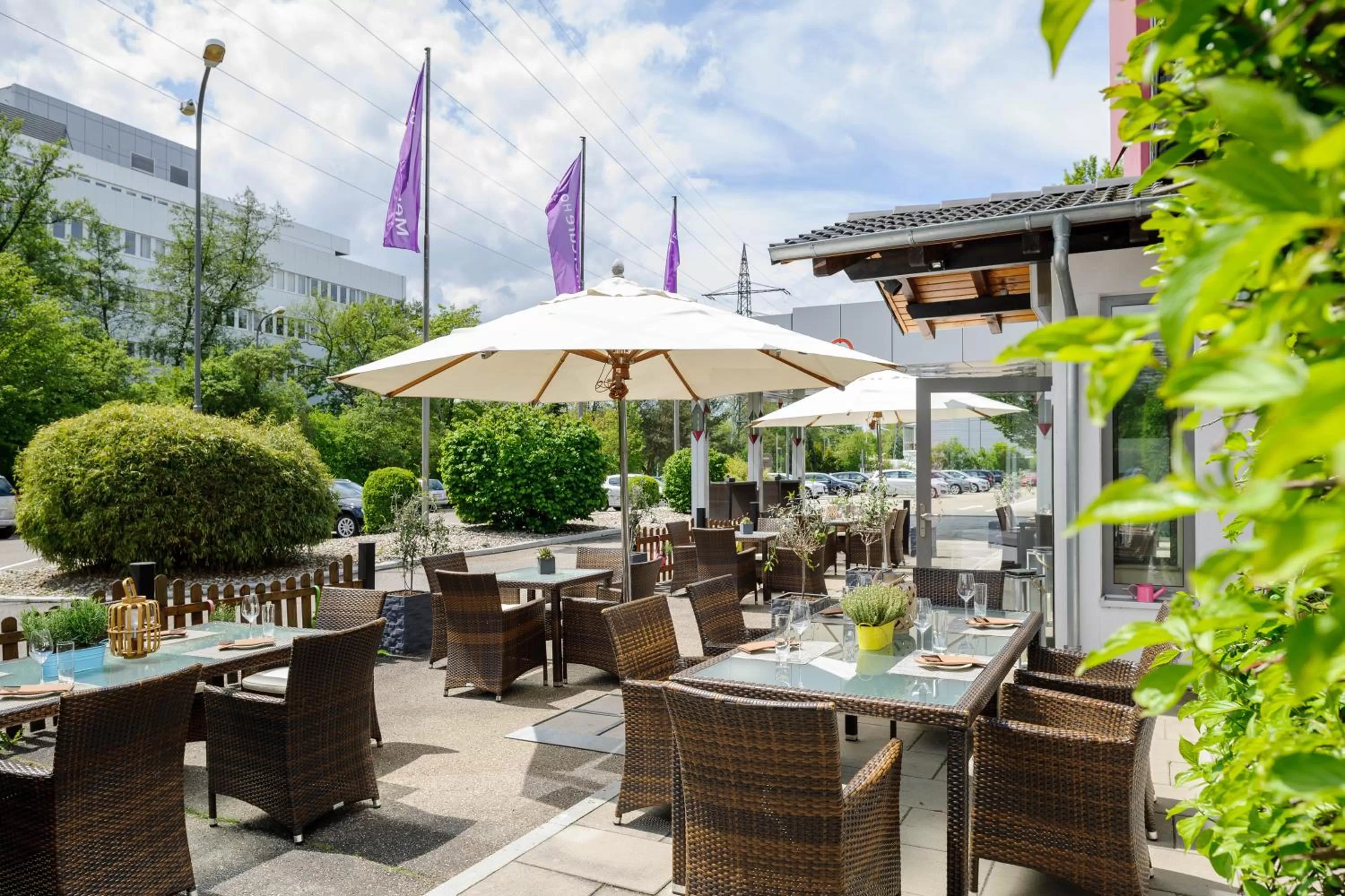 Patio in Mercure Stuttgart Sindelfingen an der Messe
