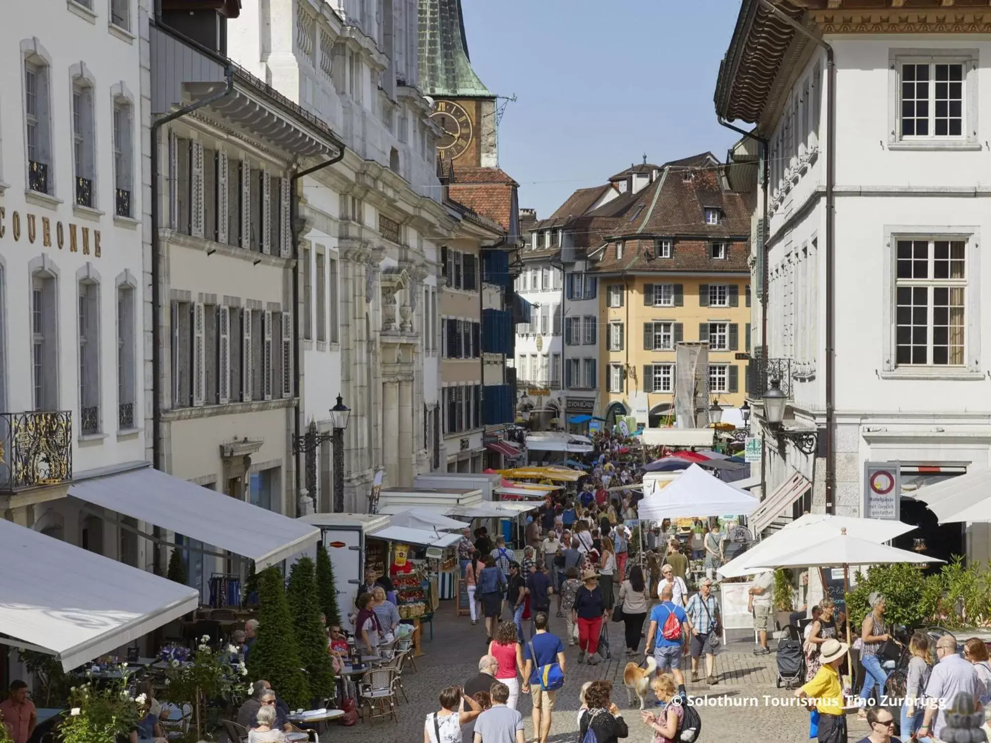 Neighbourhood in Boutique Hotel La Couronne