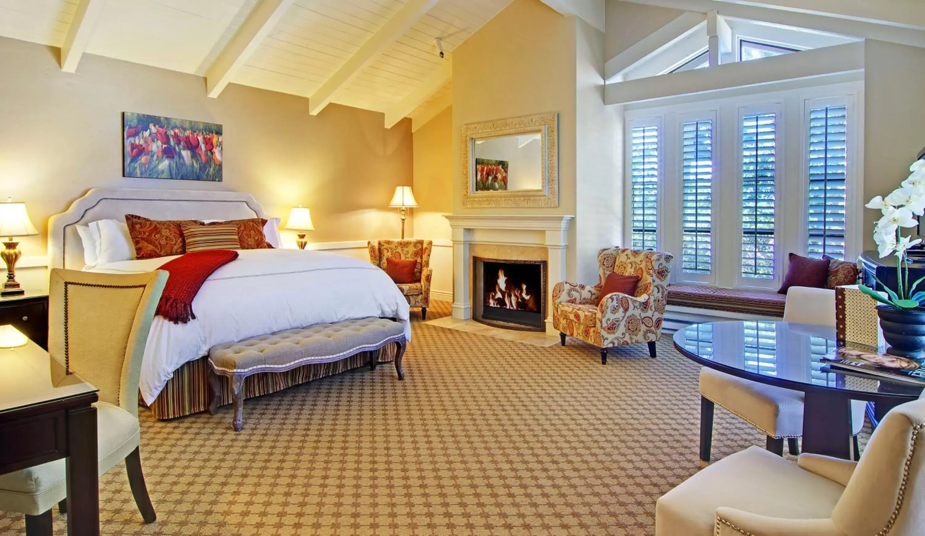 Bedroom in Carriage House Inn