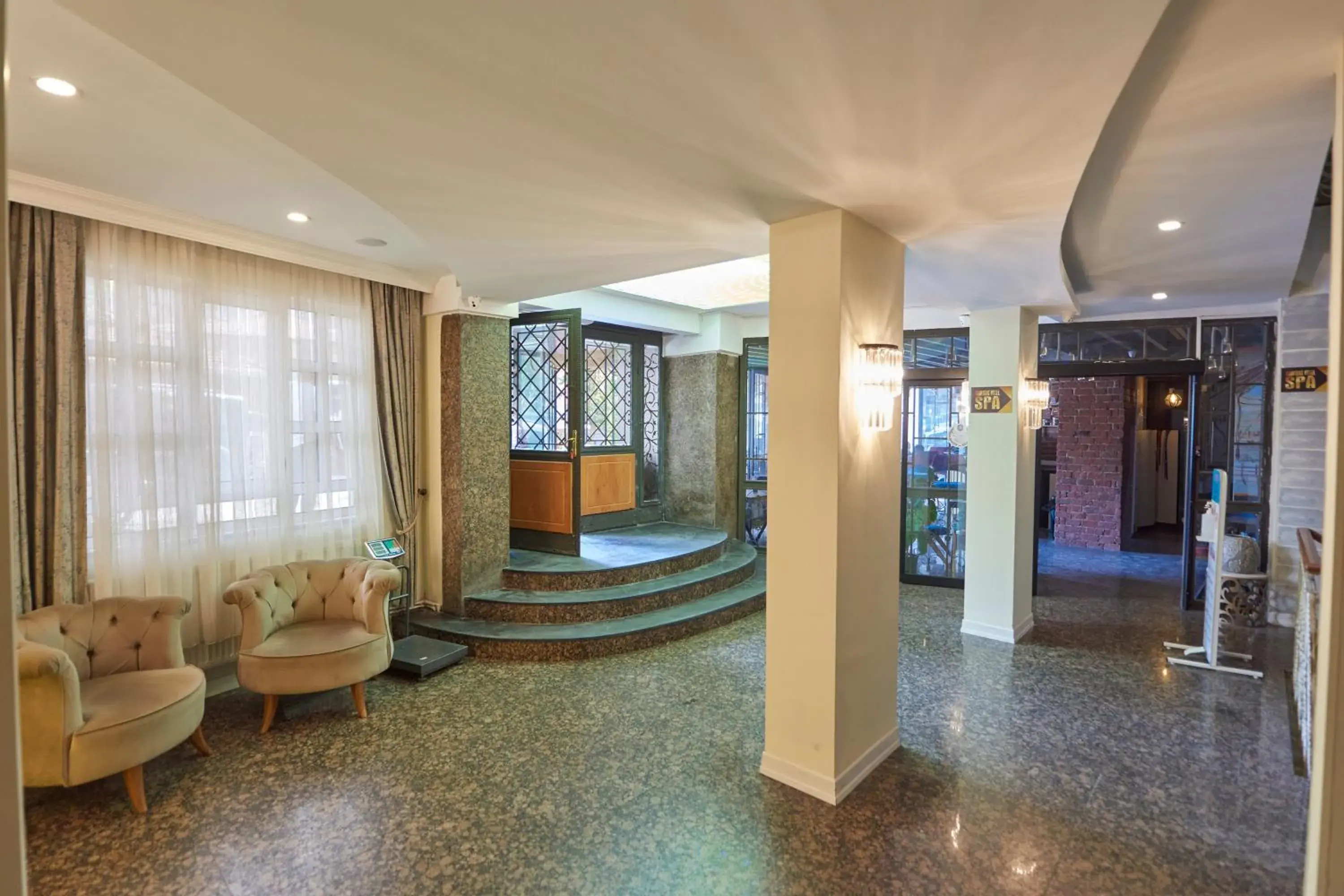 Lobby or reception, Bathroom in Sunlight Hotel & SPA