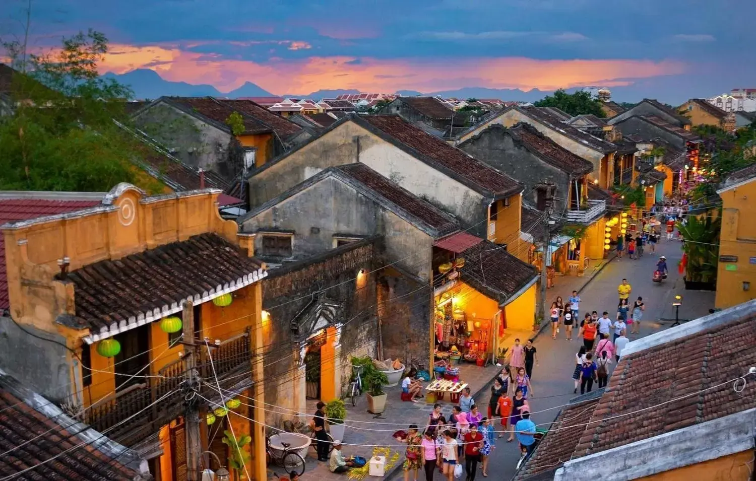 Bird's-eye View in Hoi An Rose Garden Hotel