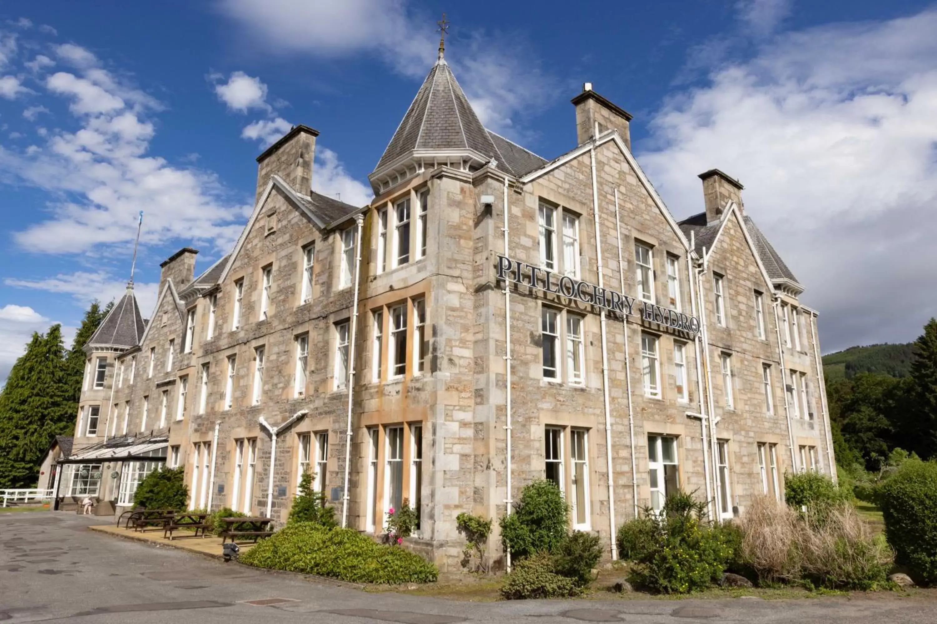 Property building in The Pitlochry Hydro Hotel Property building in The Pitlochry Hydro Hotel