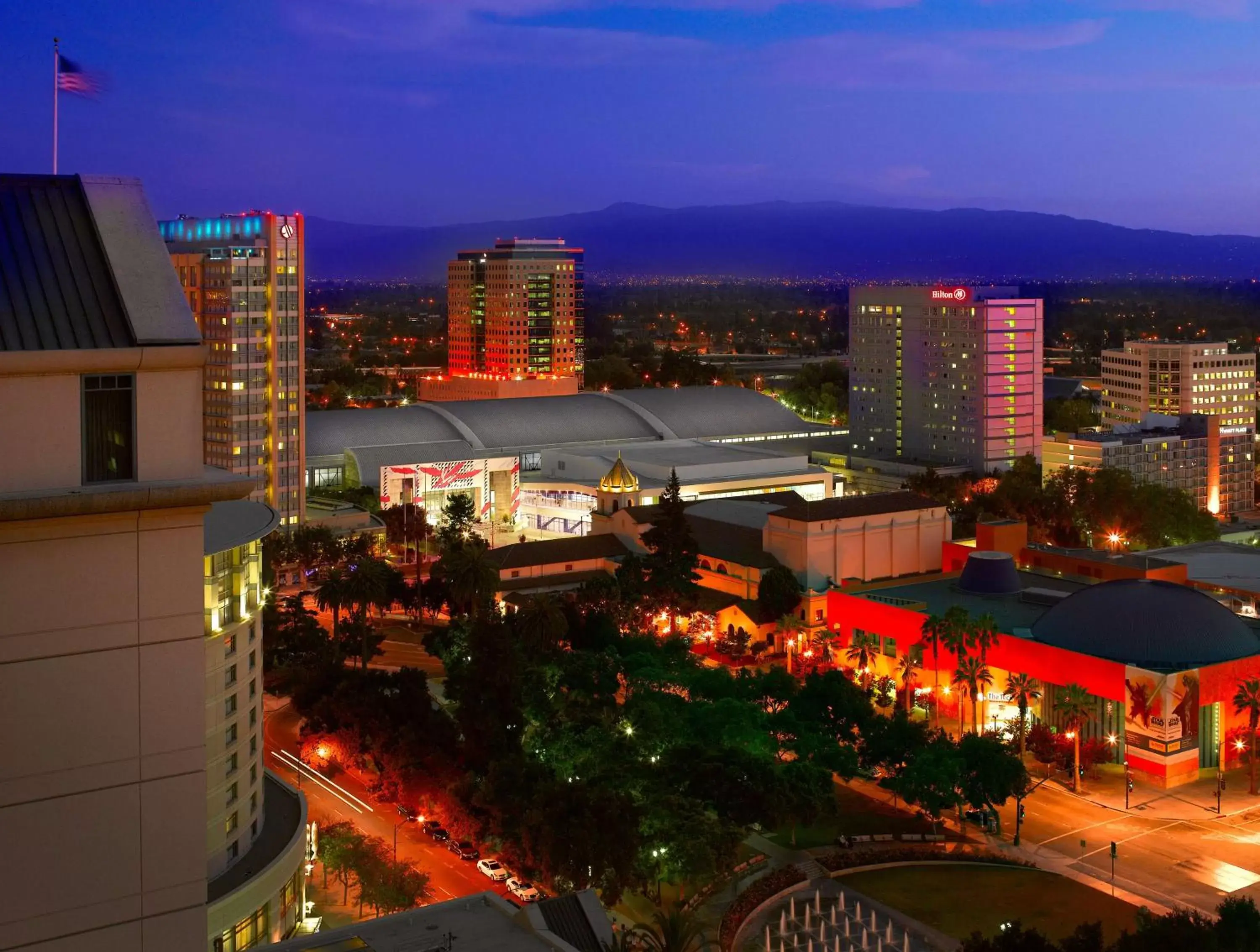 Property building in Hilton San Jose