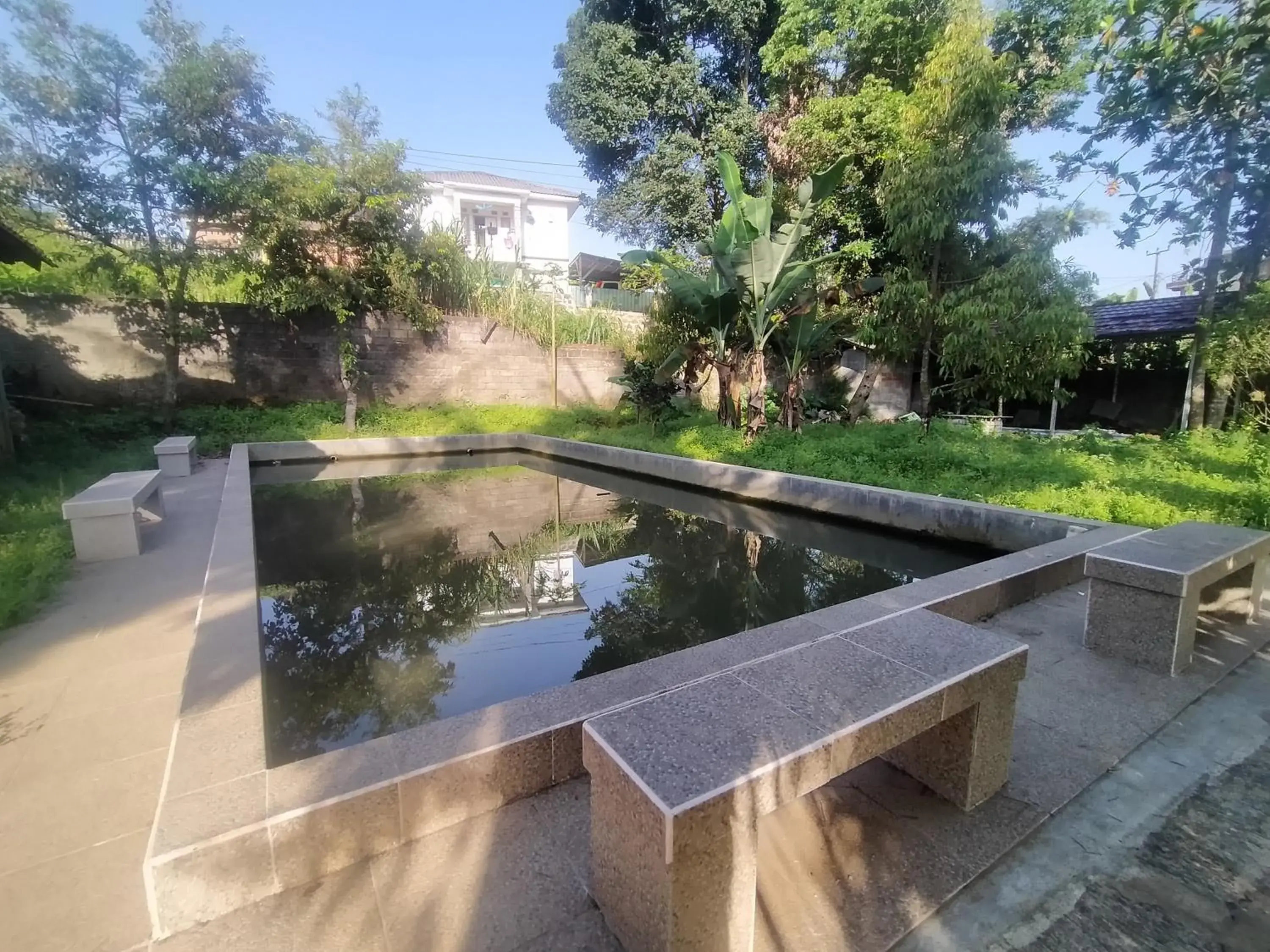 Swimming Pool in Villa Batu Tua Puncak