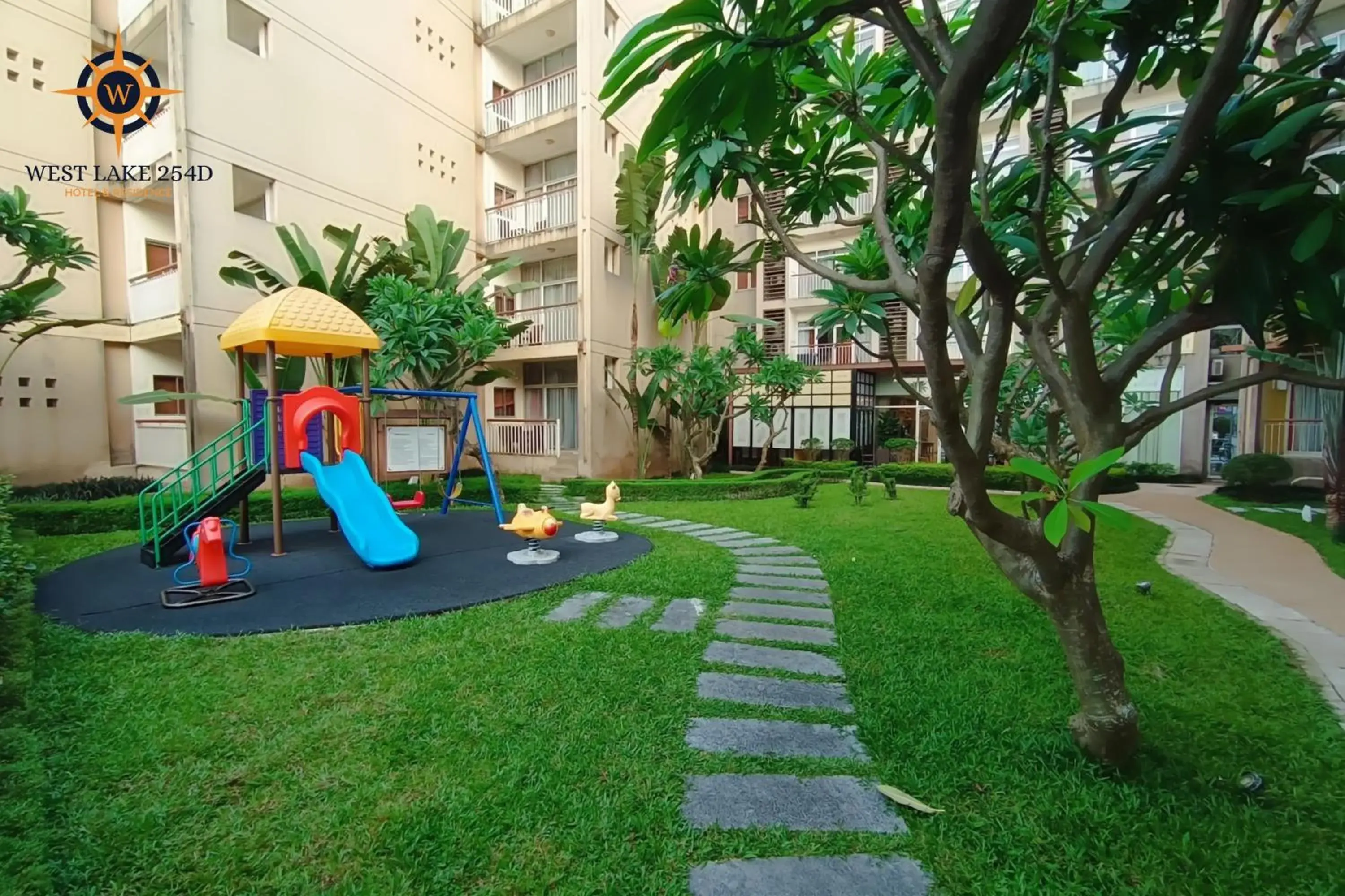Children play ground in West Lake 254D Hotel & Residence