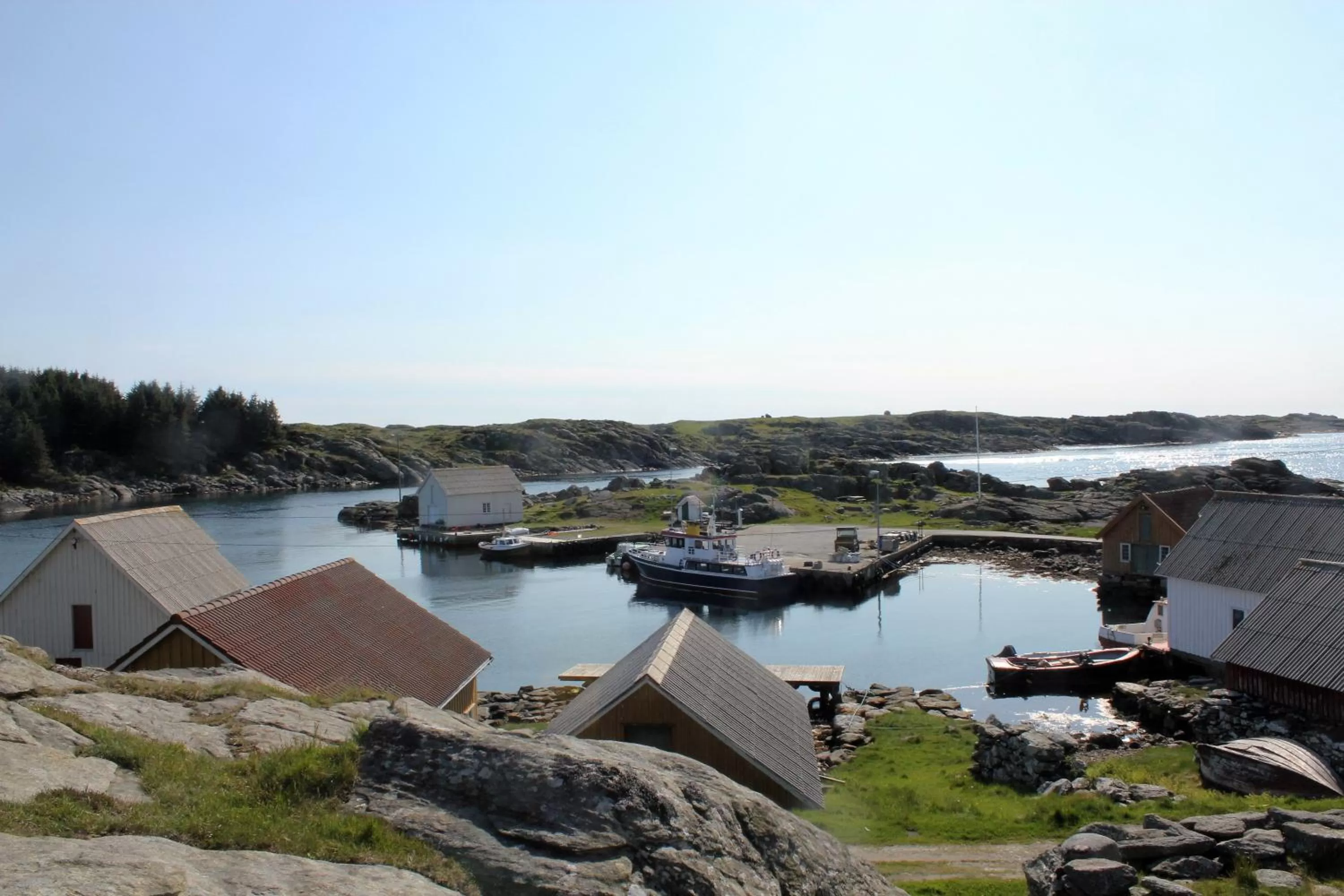 Natural landscape in Hummeren Hotel