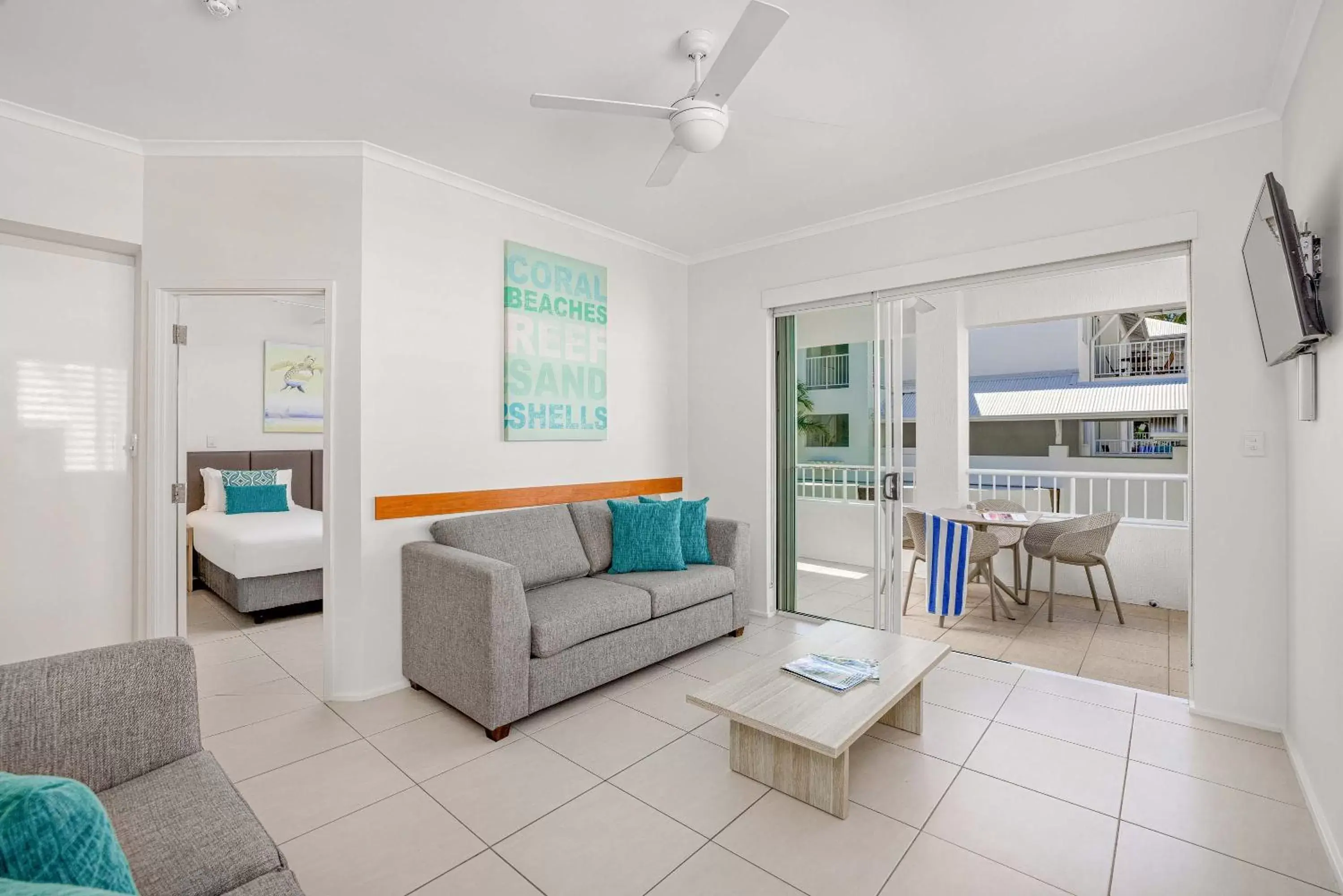 Living room, Seating Area in Mantra PortSea