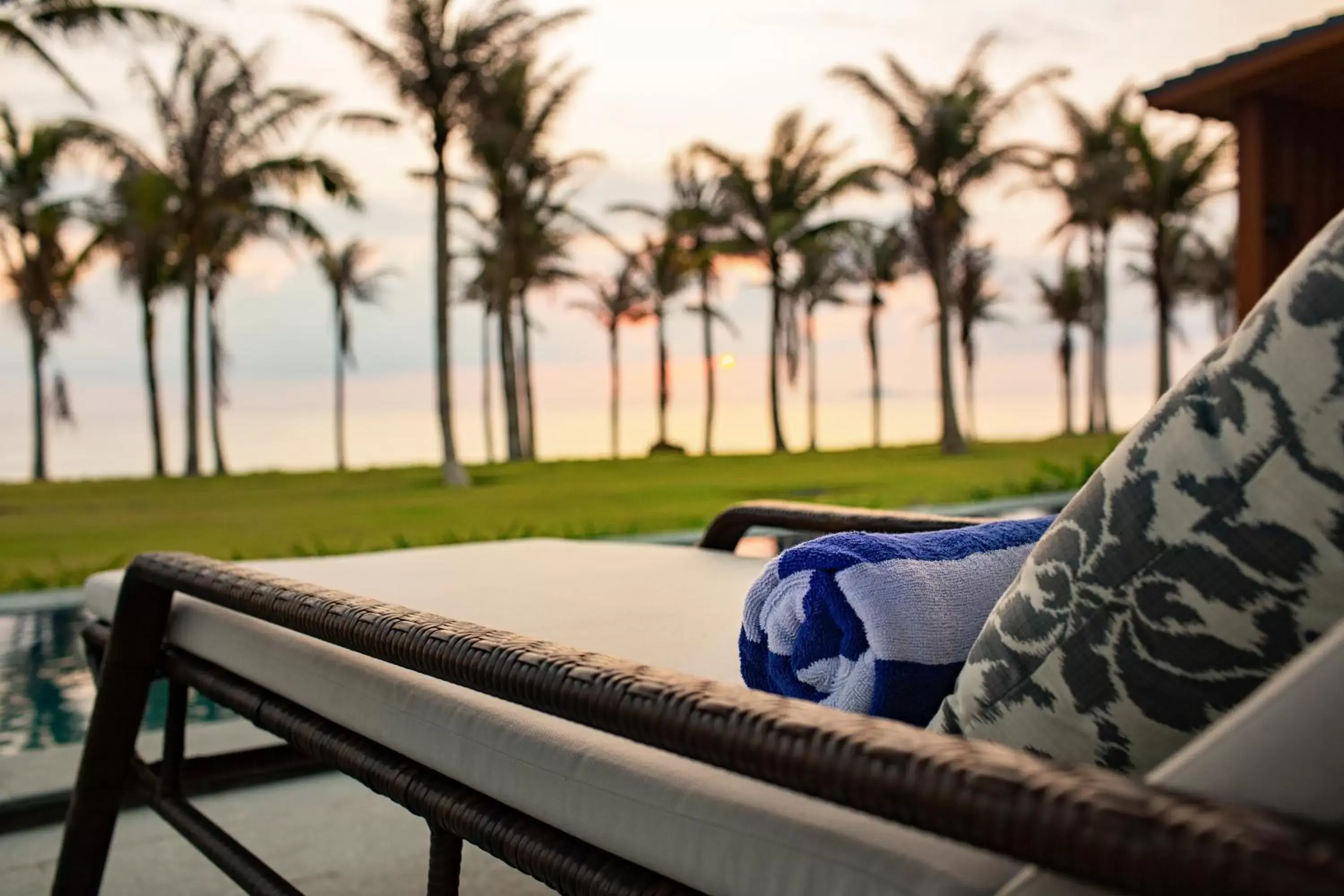 Patio in Radisson Blu Resort Cam Ranh