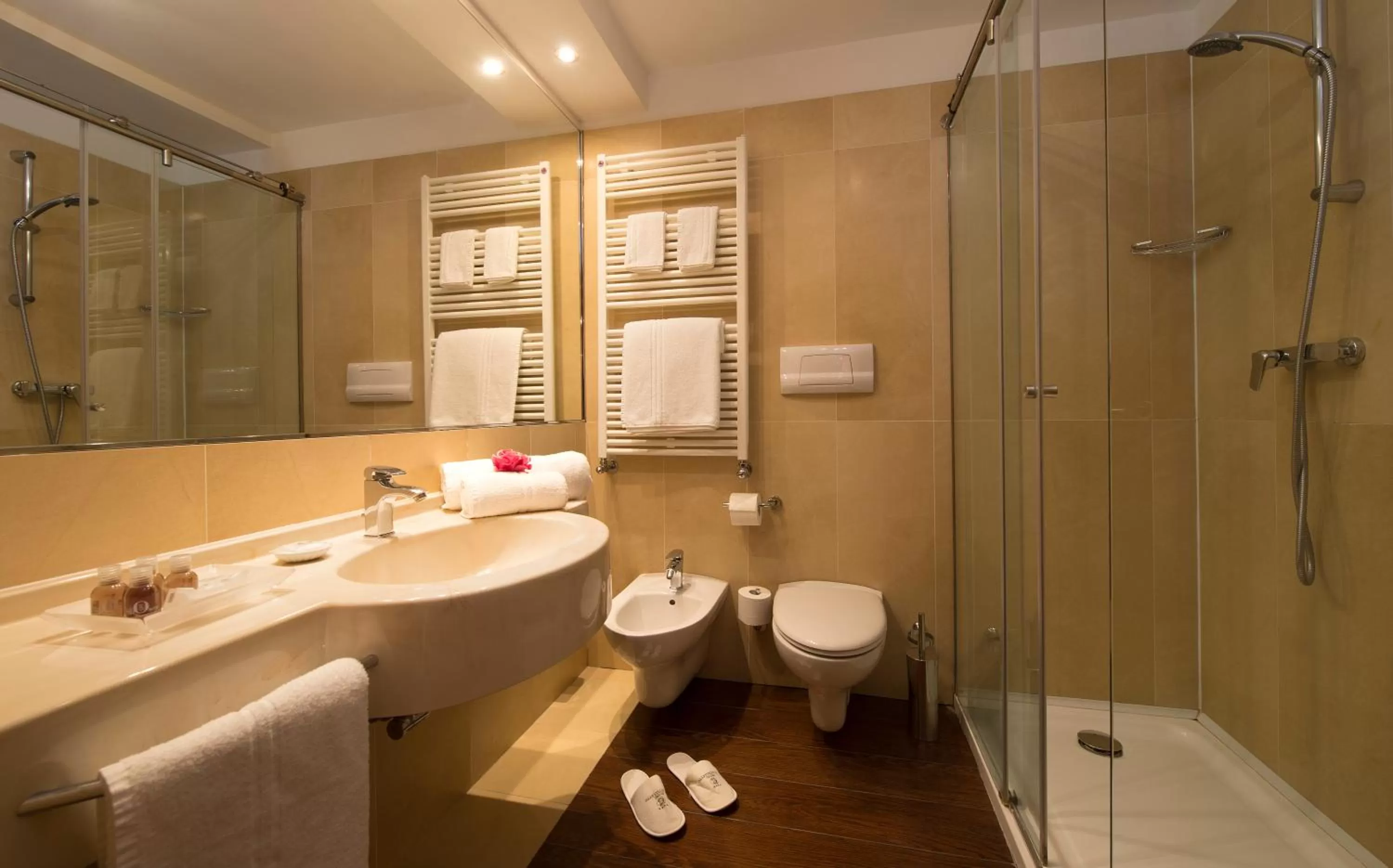 Shower in Hotel il Castelletto