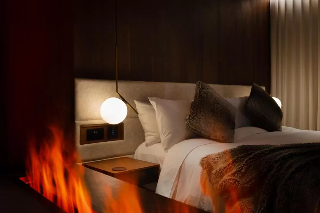 Bed in Cave Hotel & Golf Resort