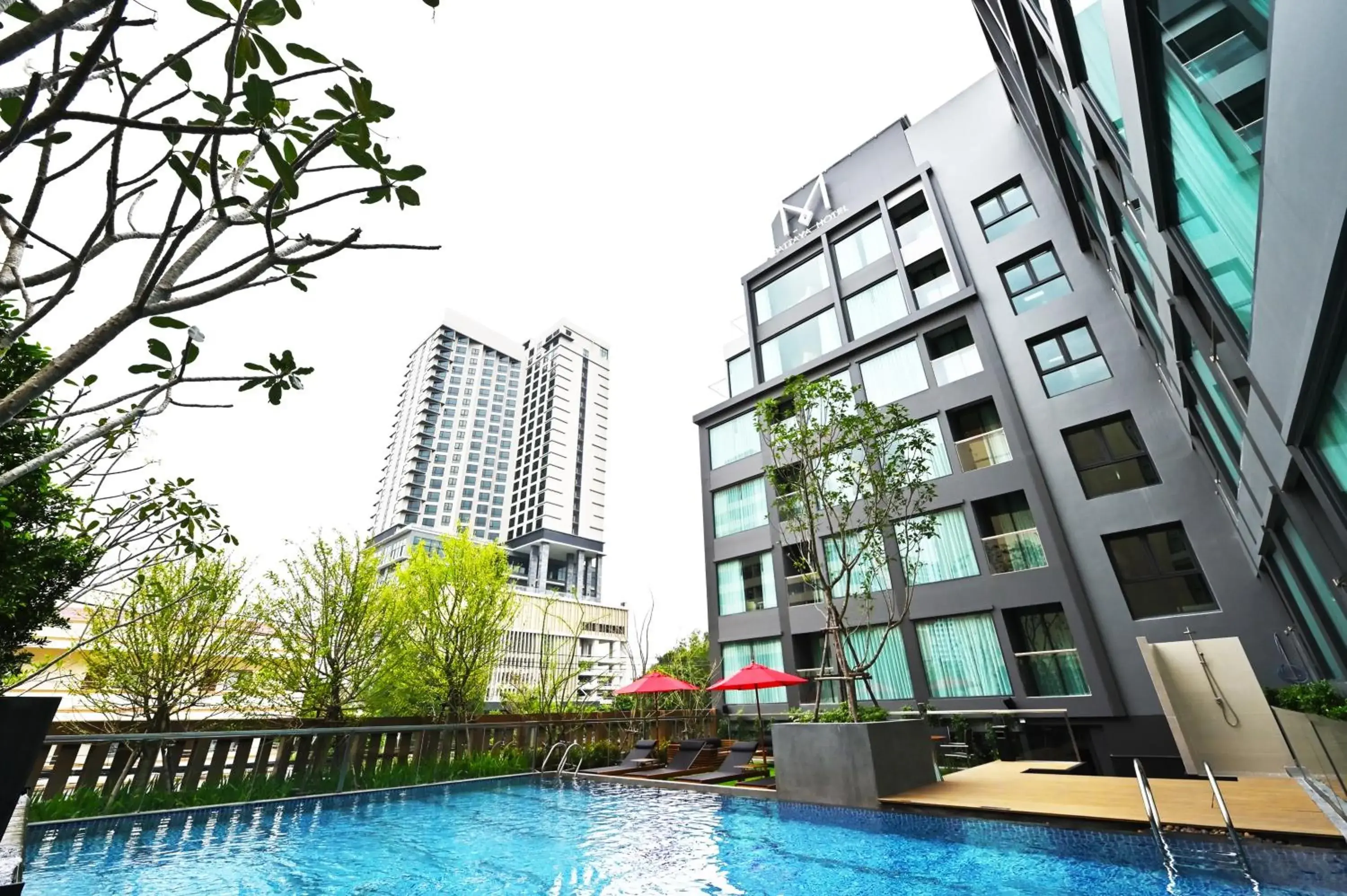 Swimming Pool in M Pattaya Hotel - SHA Extra Plus