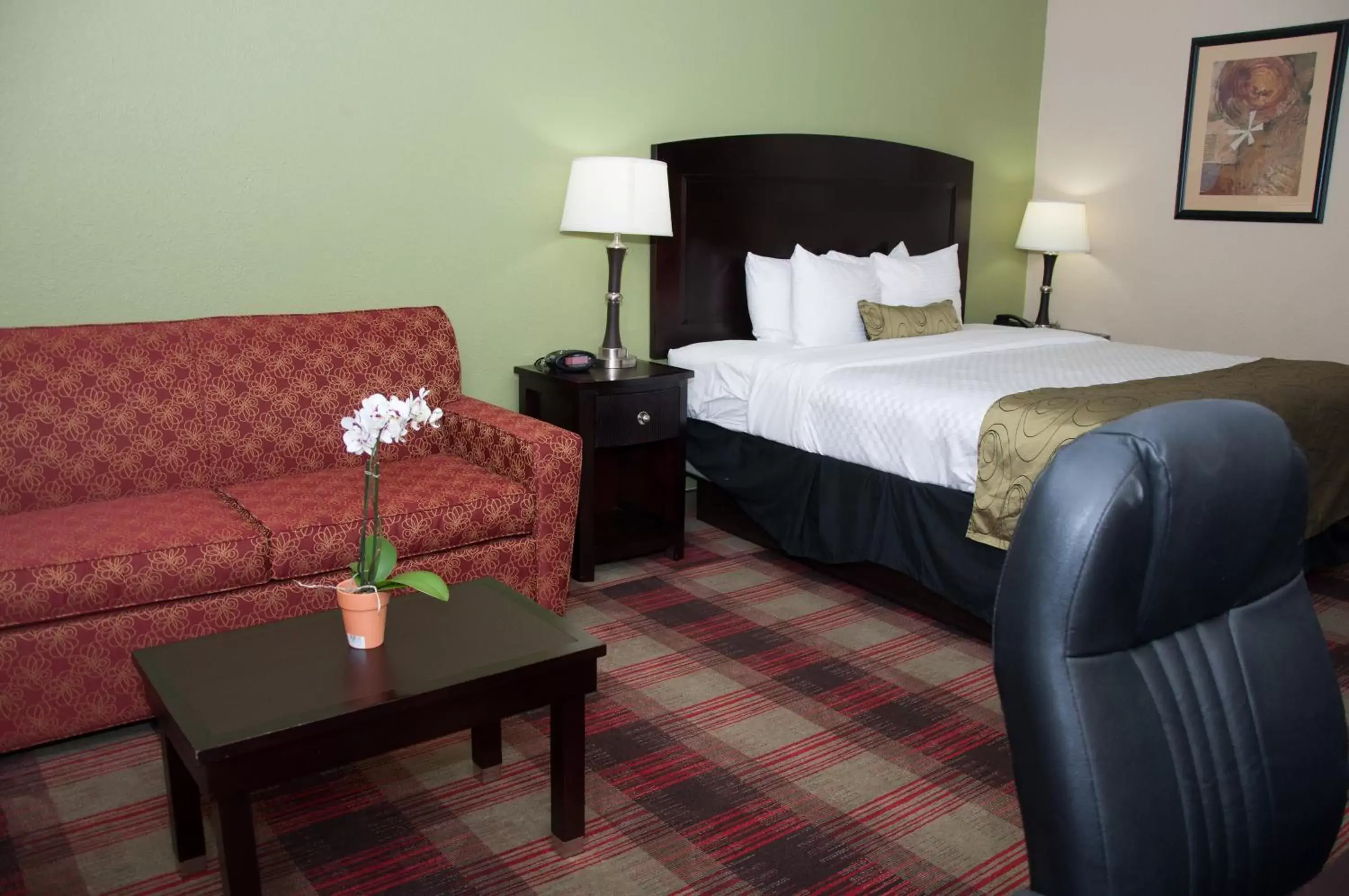 Photo of the whole room, Bed in Best Western Plus Addison/Dallas Hotel