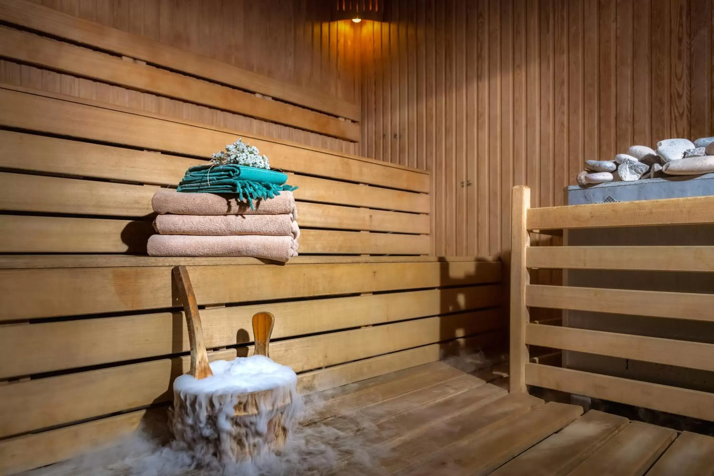 Sauna in Sealife Family Resort Hotel