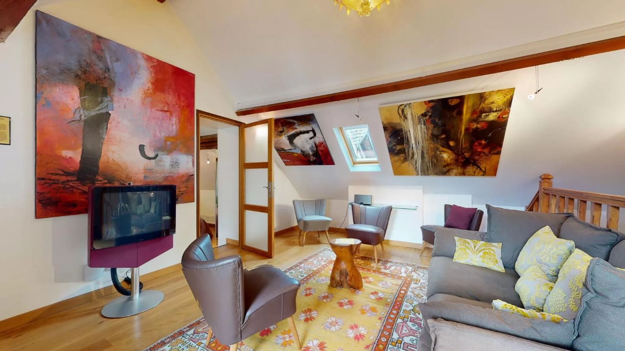 Living room in Besharat Gallery & Museum